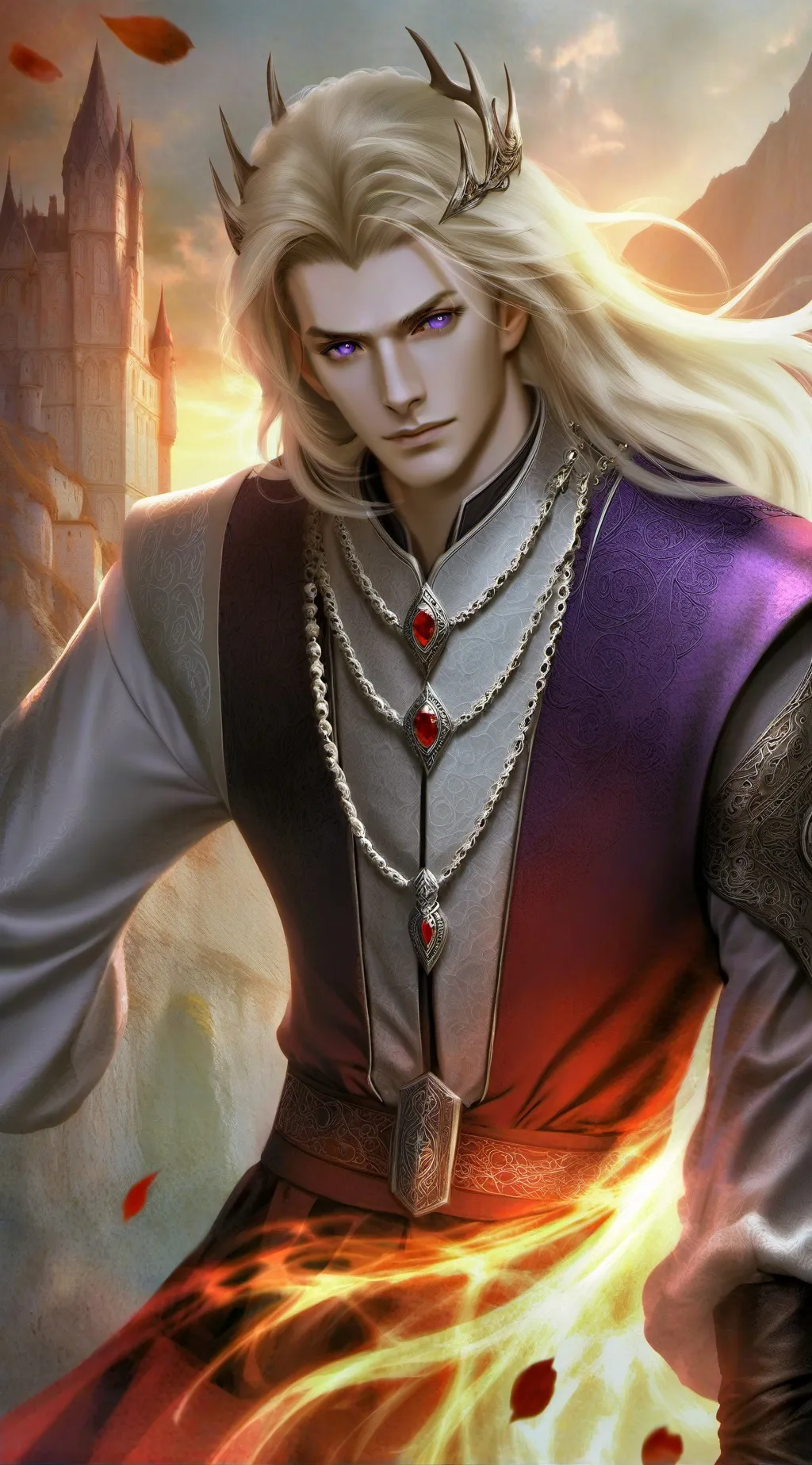 ai character: Lionel Vitnir  background