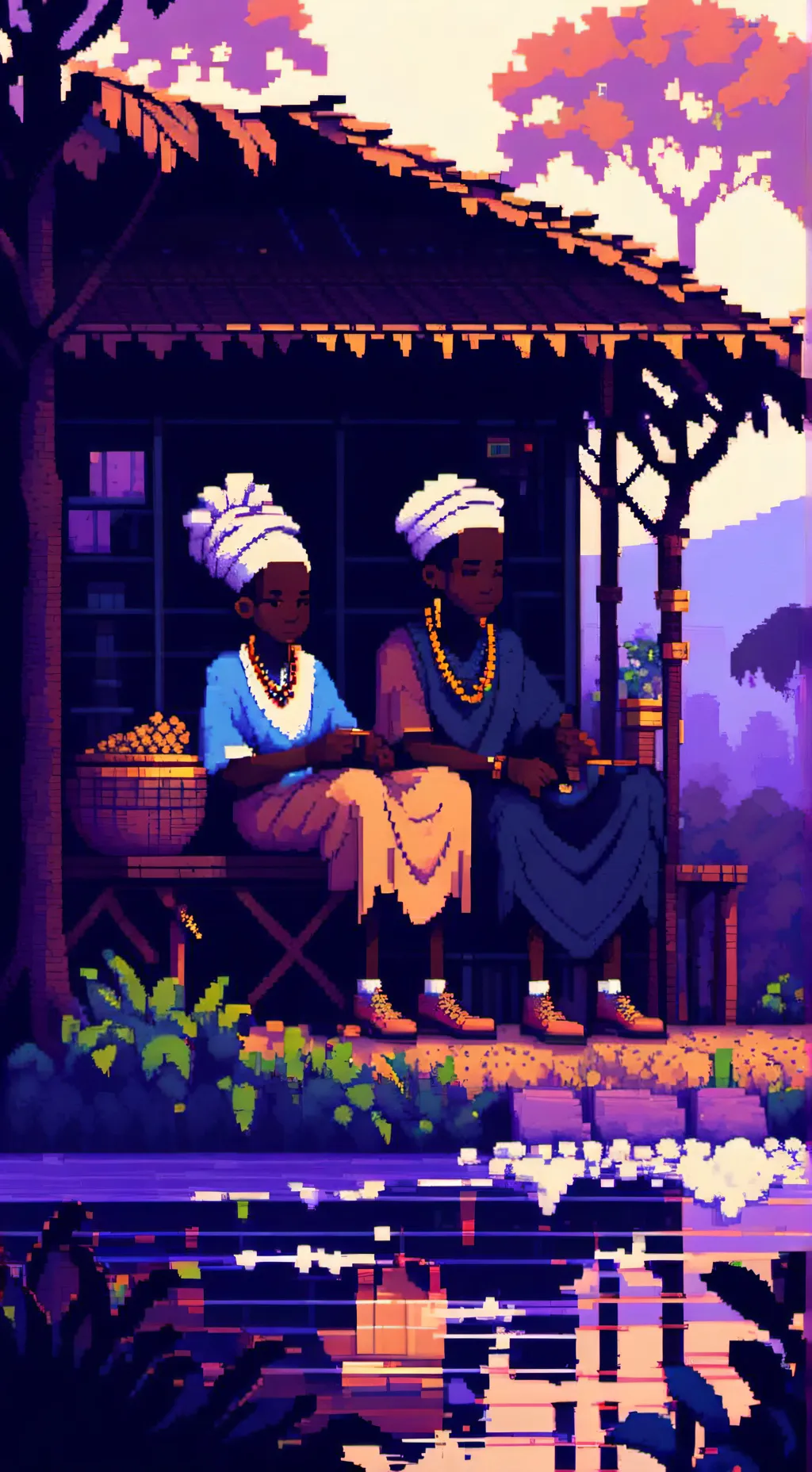 ai character: Africa's crisis background