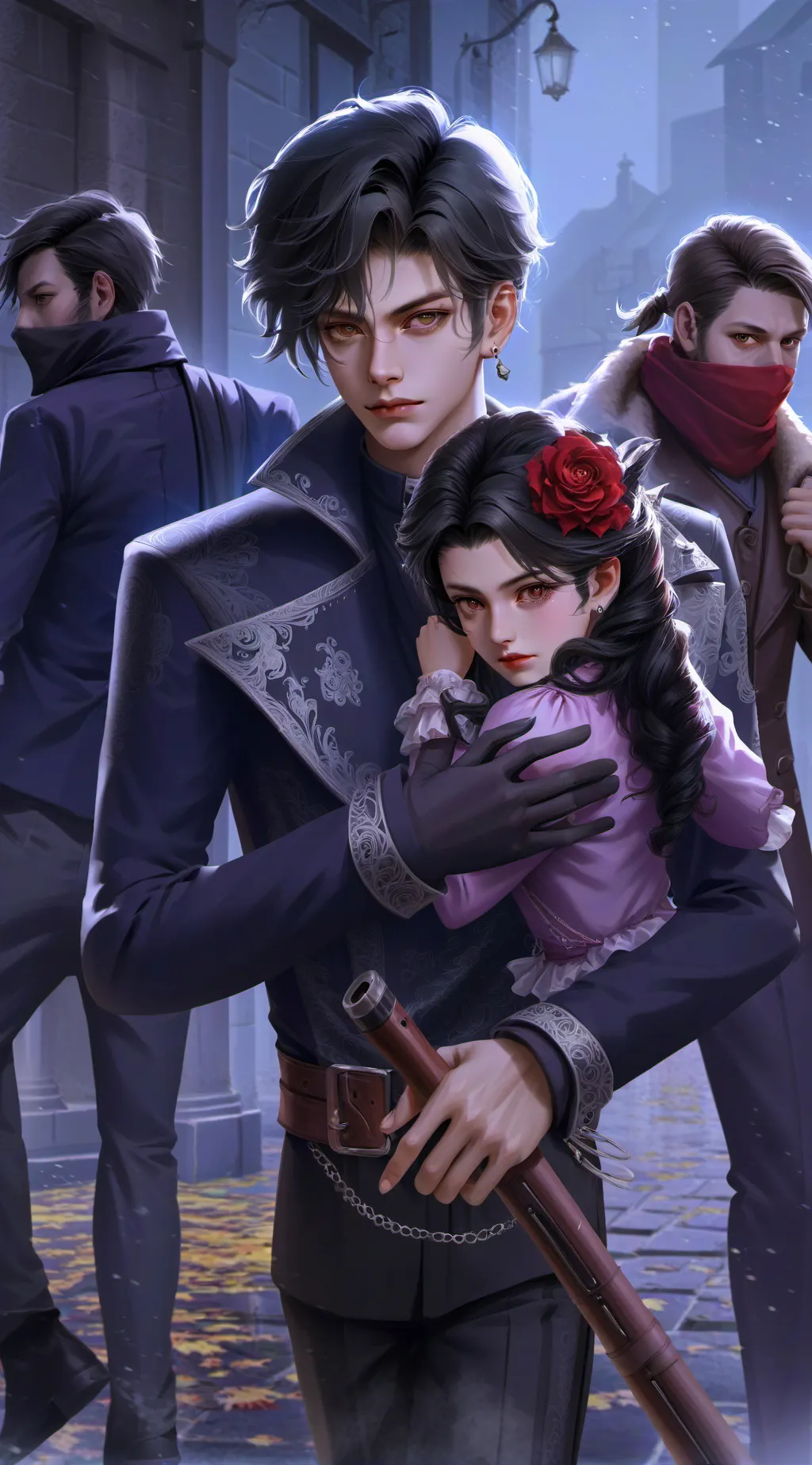 ai character: David's and Hally background