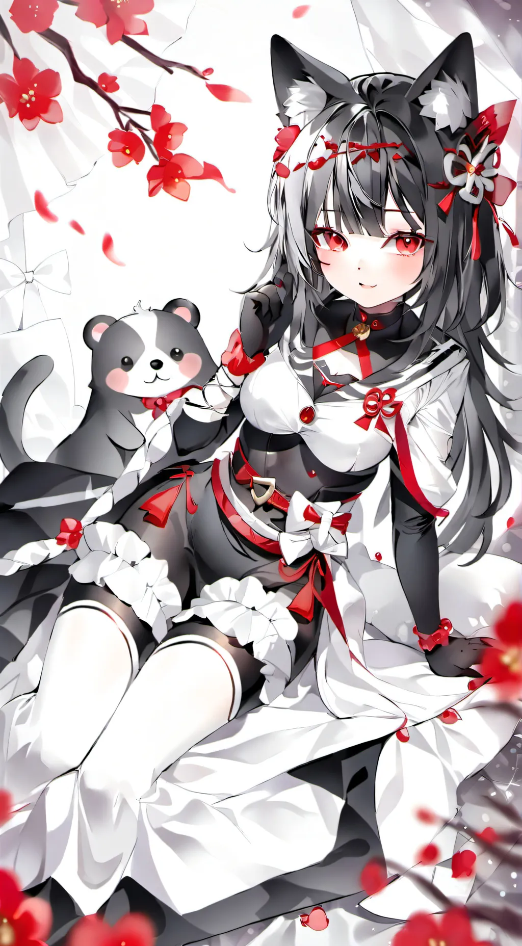 ai character: sus cat background