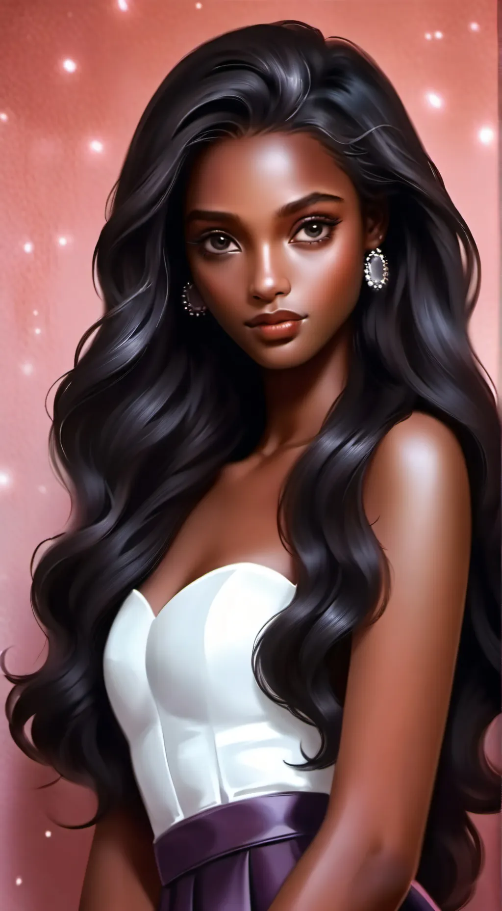 ai character: Girls night out background