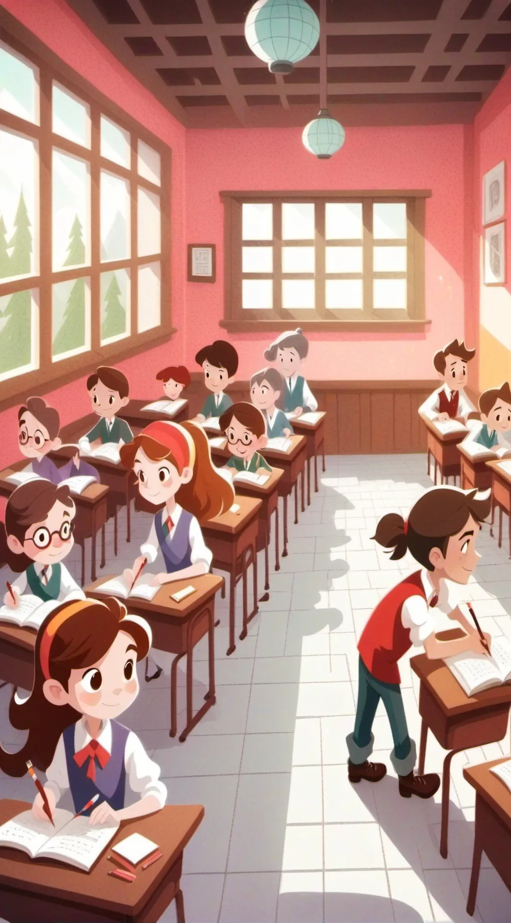 ai character: profesor  background