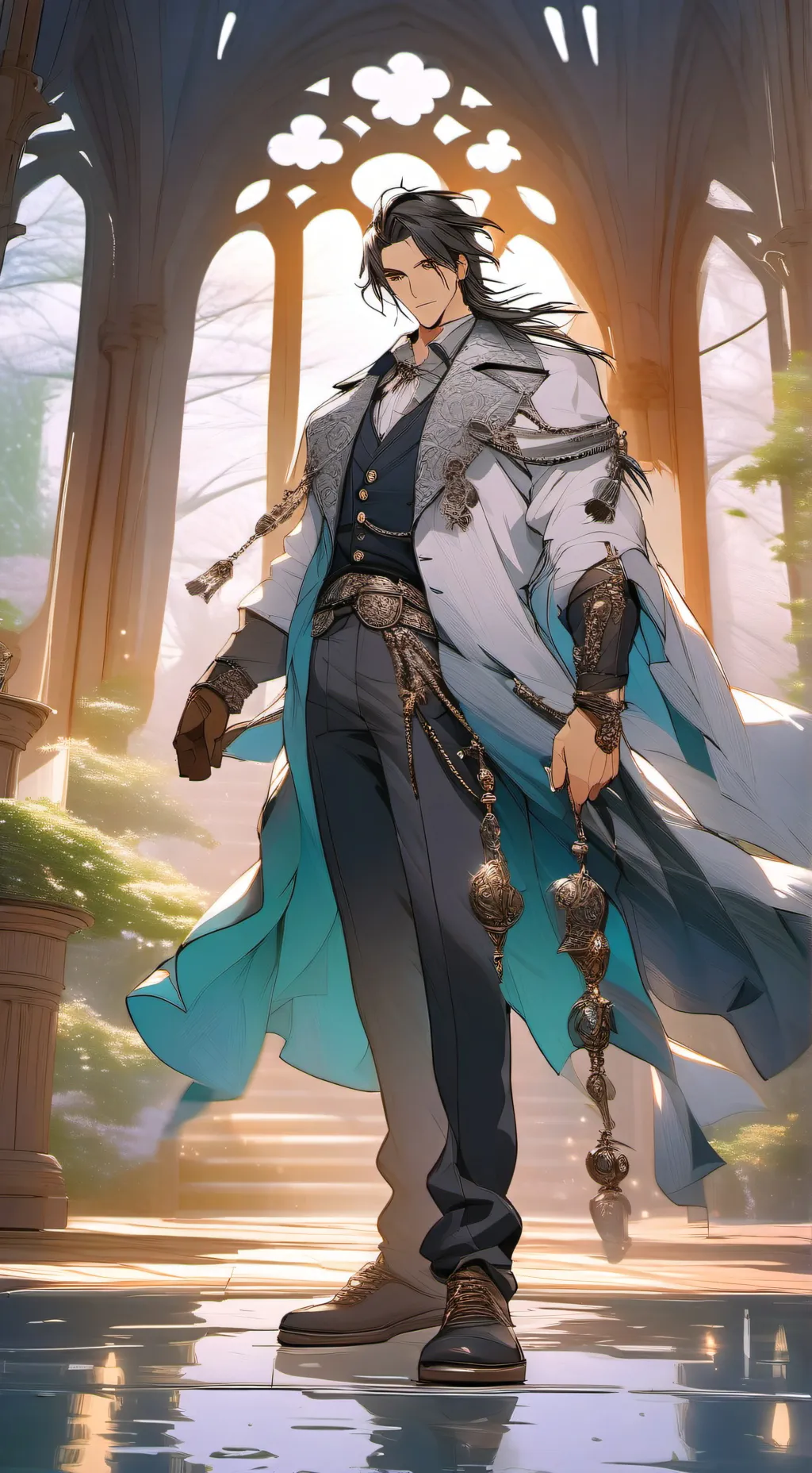 ai character: alastor  background