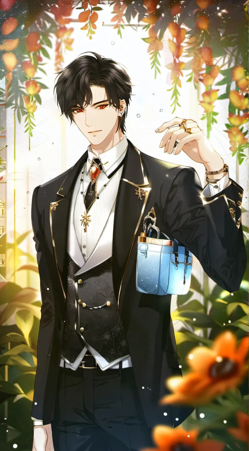 ai character: Justin background