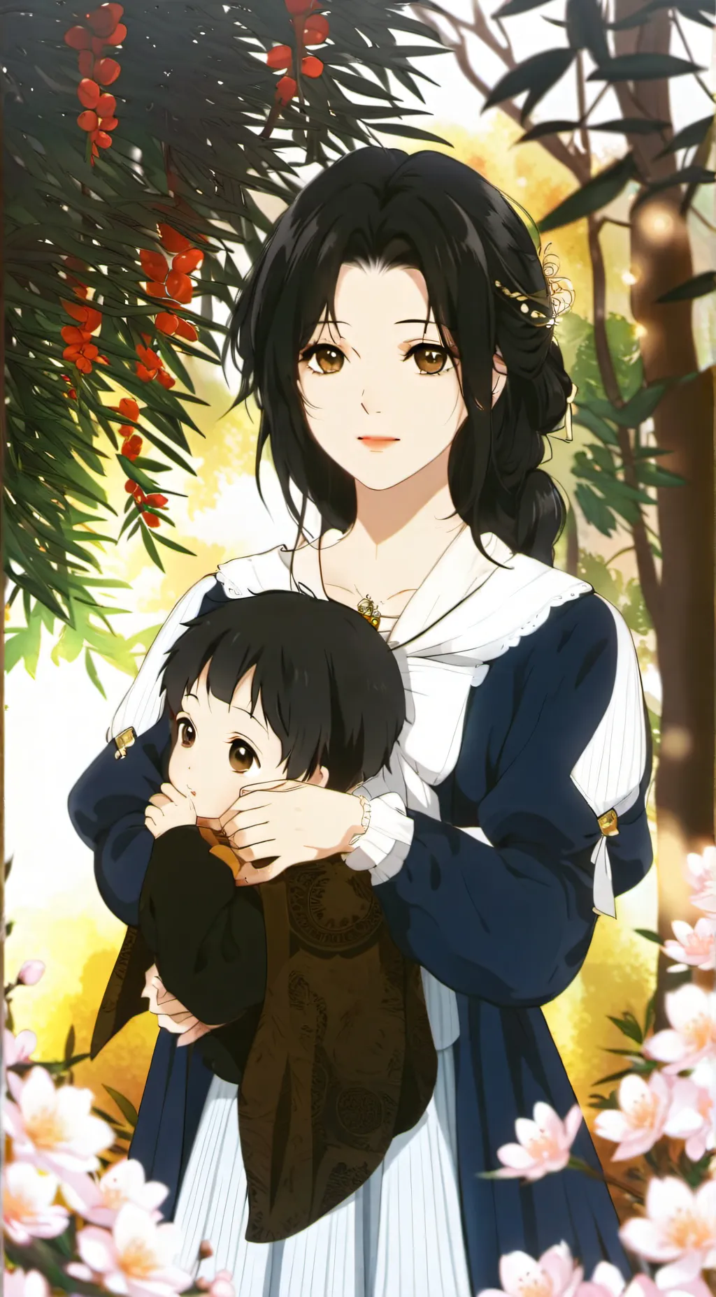 ai character: 偏心妈妈 background