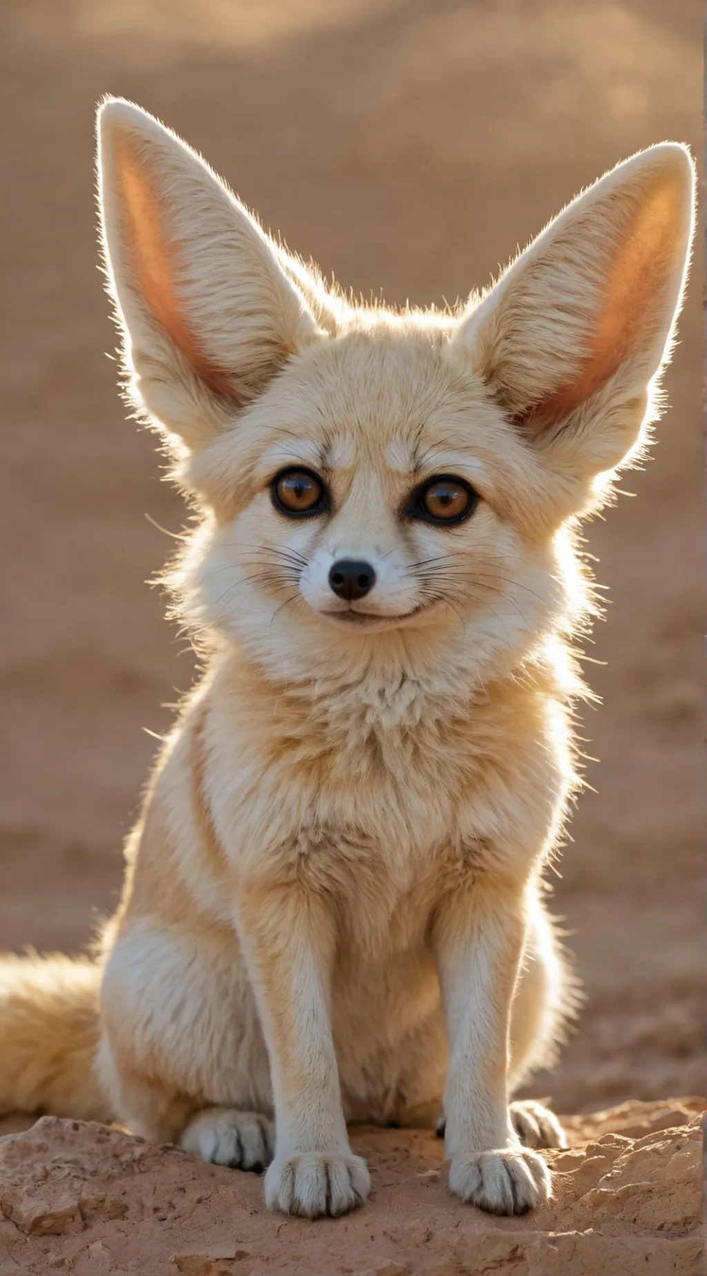 ai character: fox potion background