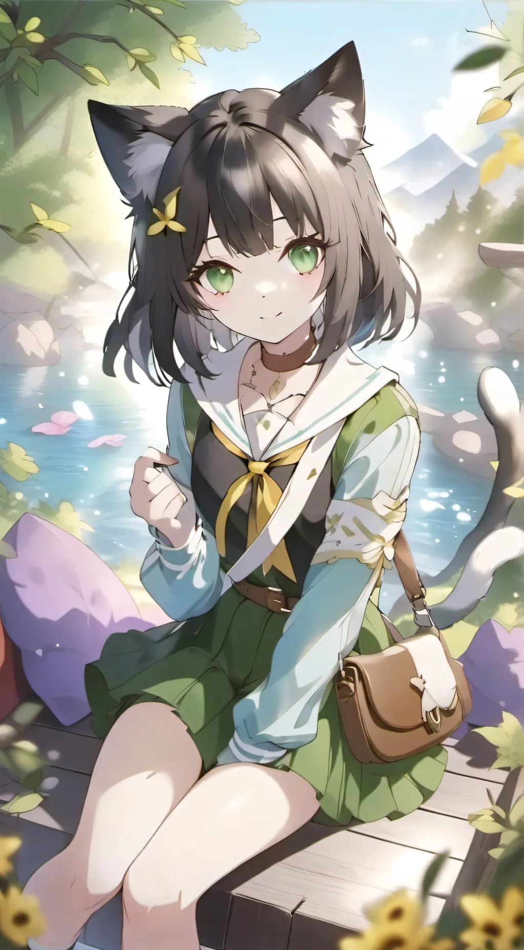 ai character: Ellie background