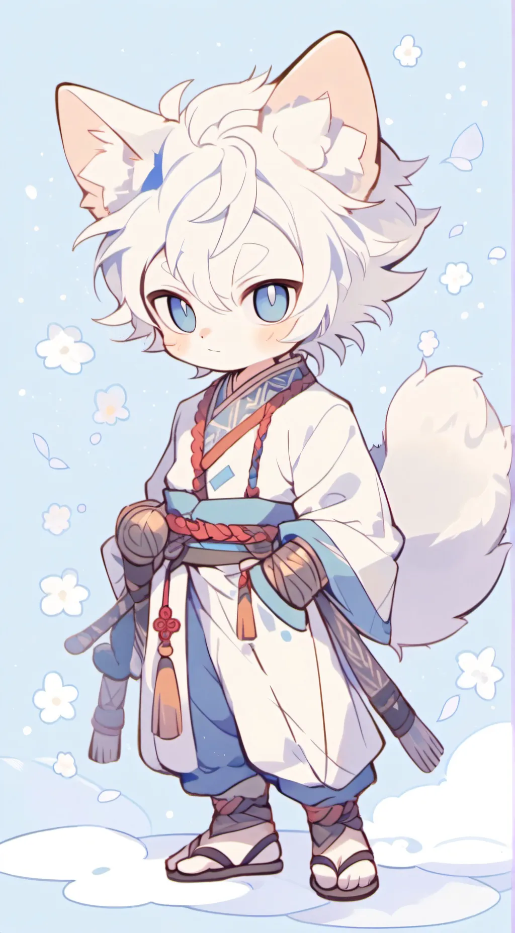 ai character: Femboy background