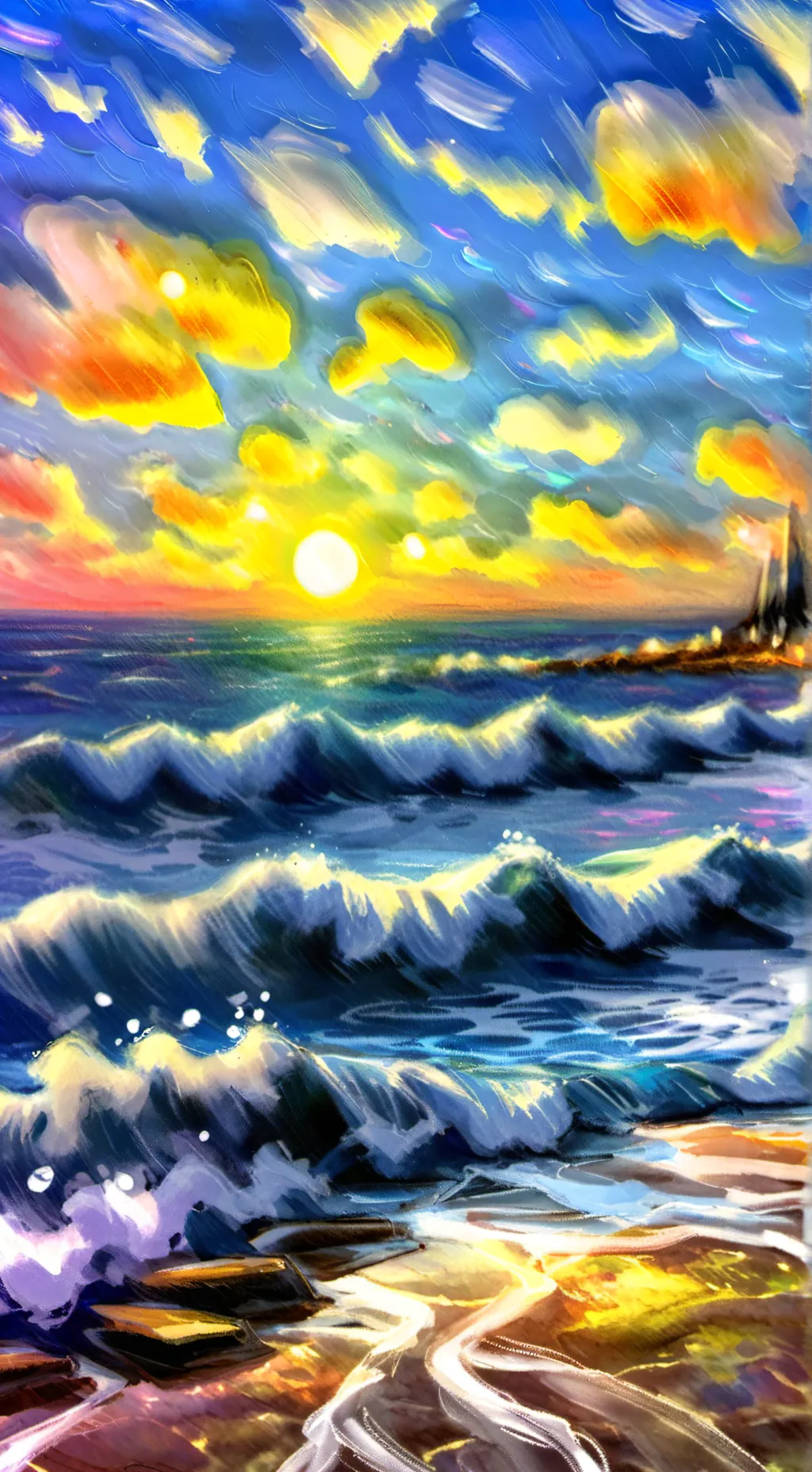 ai character: send a random pic background