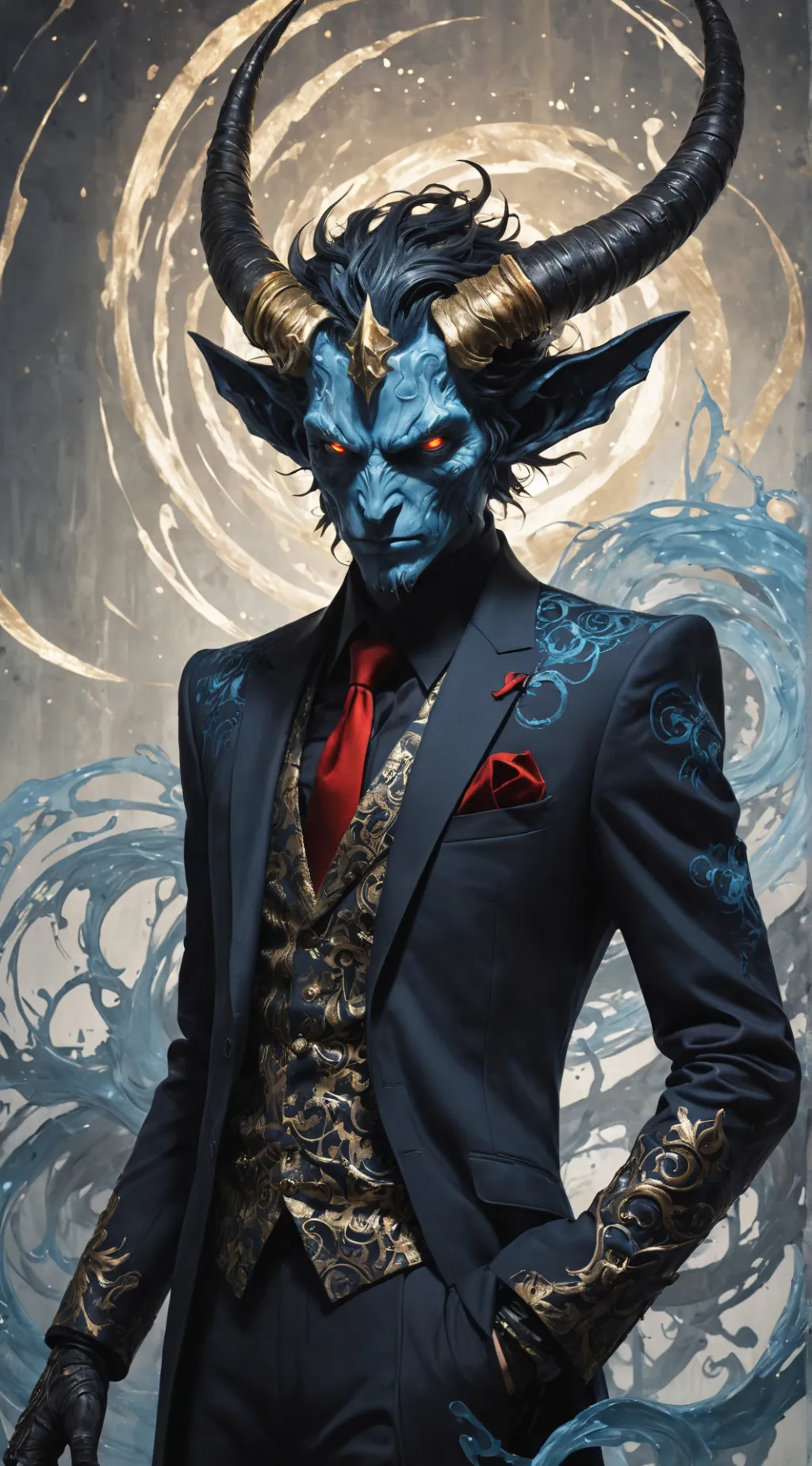 ai character: Axel background