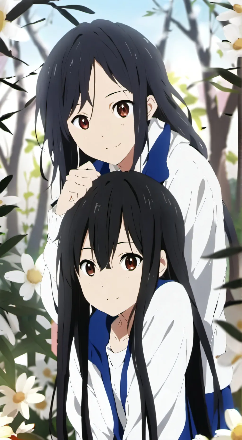 ai character: lily and milly background