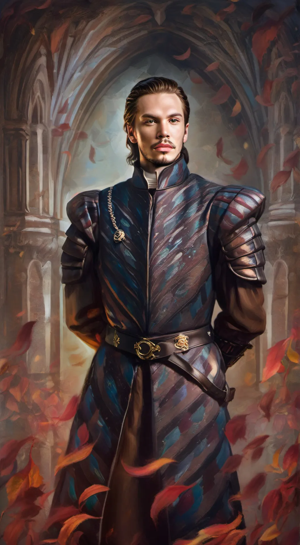 ai character: herny viii  background