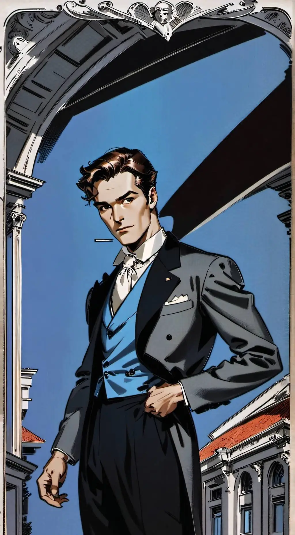 ai character: Garry background