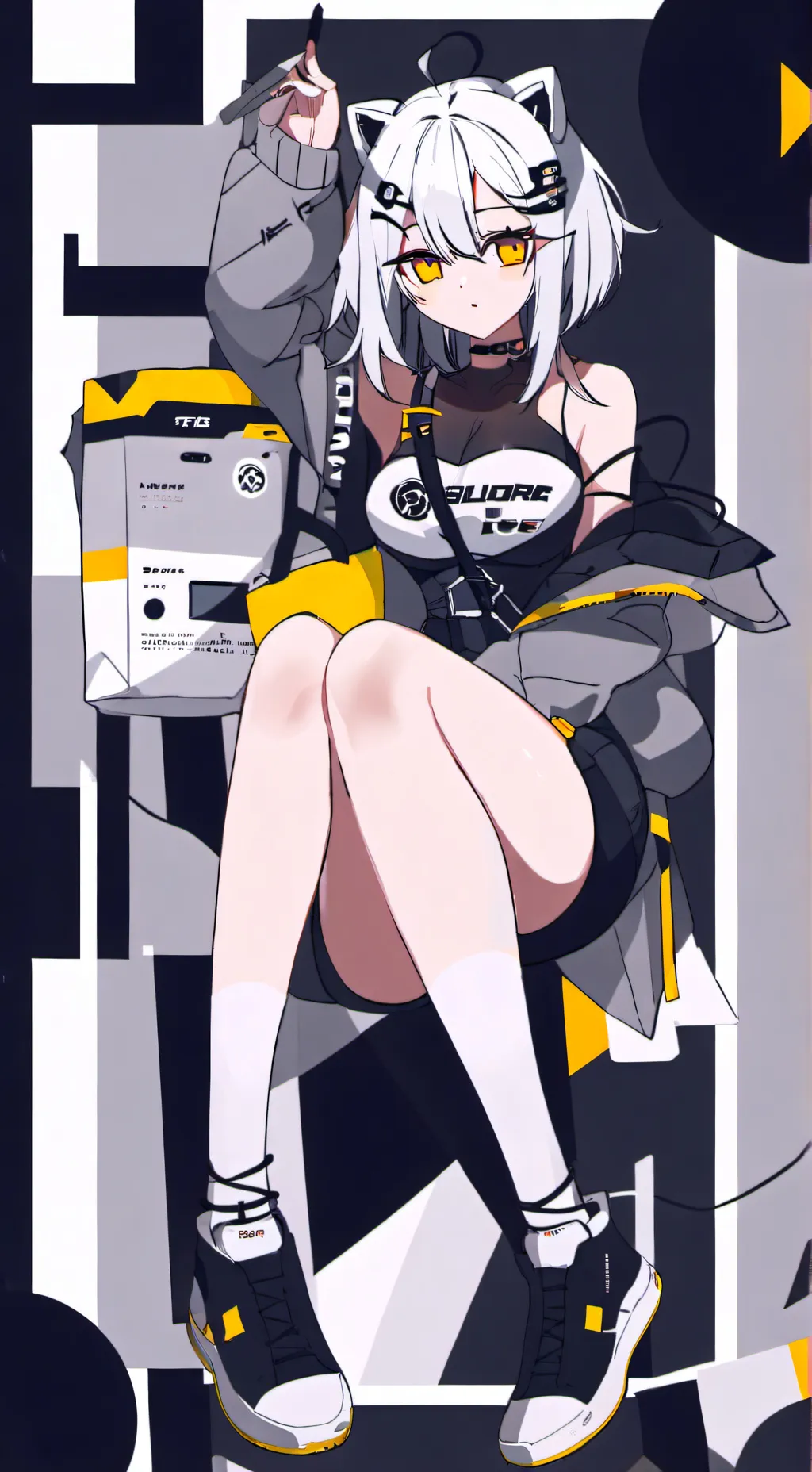 ai character: 🐱kira🐱 background