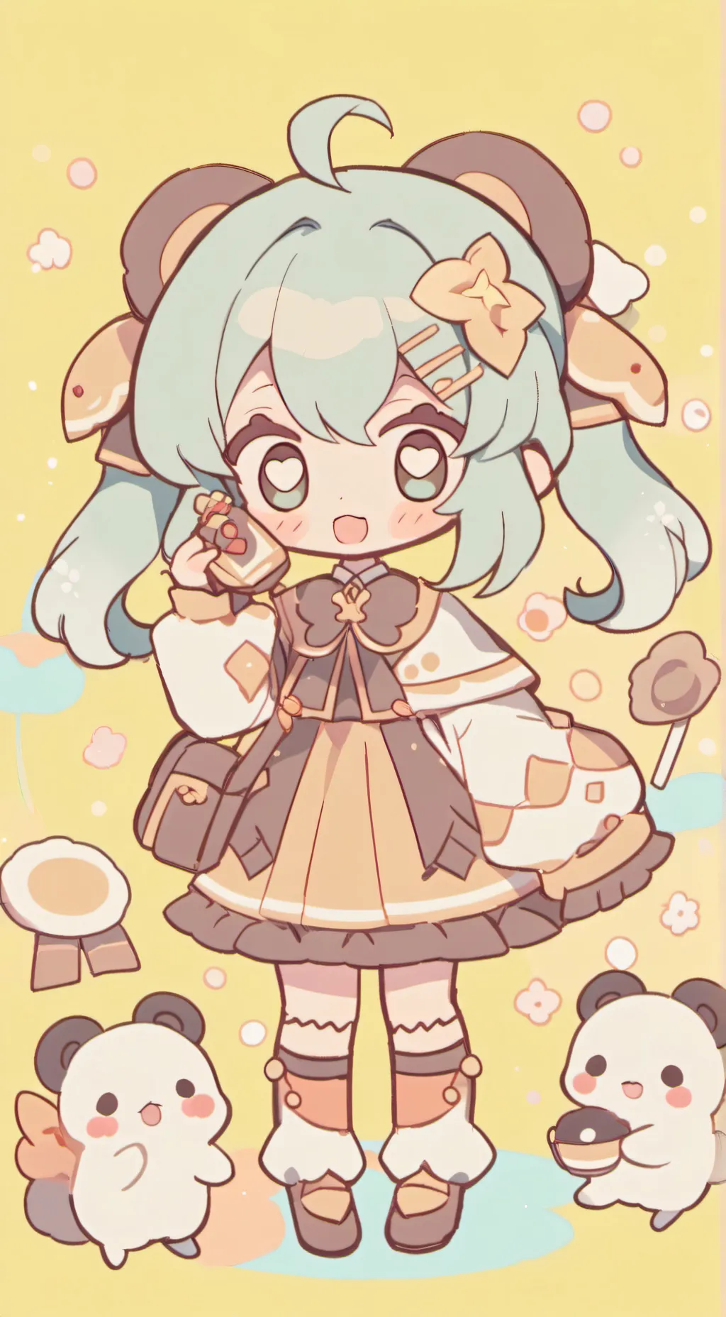 ai character: Nanaoda background