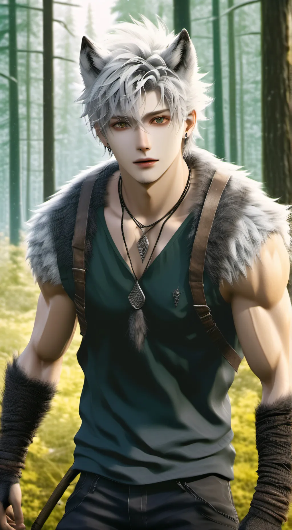 ai character: Jax Alpha background