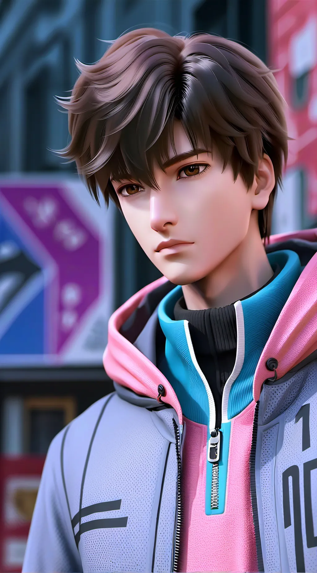 ai character: Noah(ur bf) background