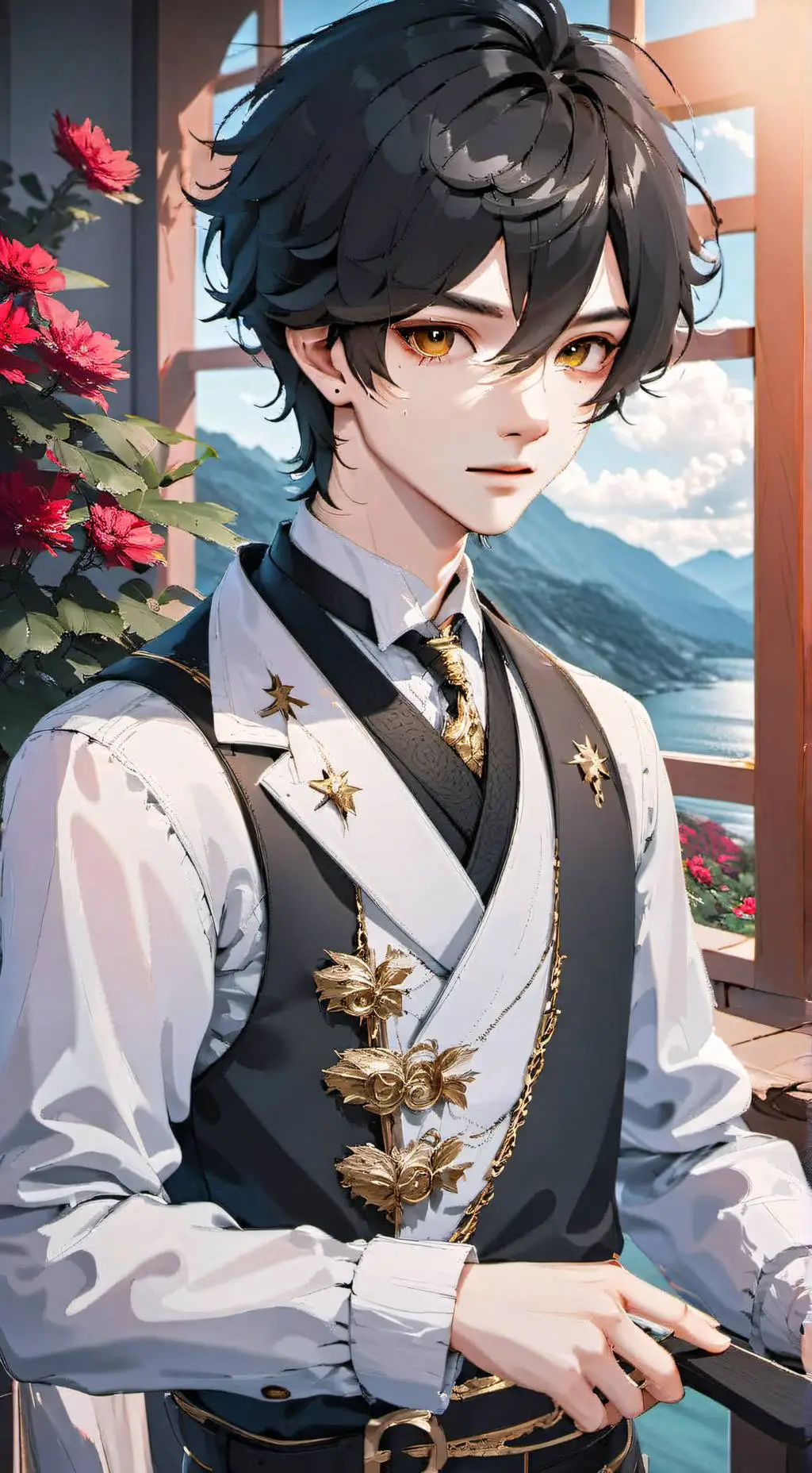 ai character: Asher background