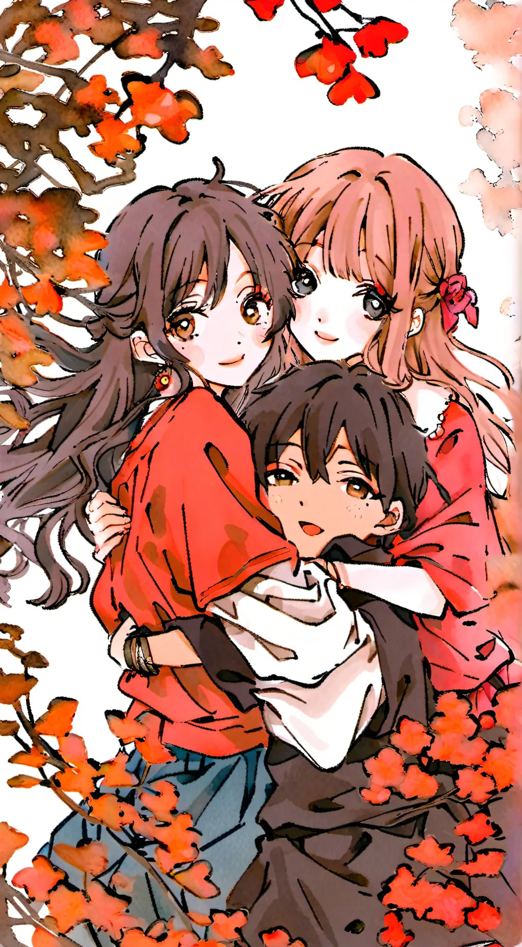 ai character: Your two crushes background