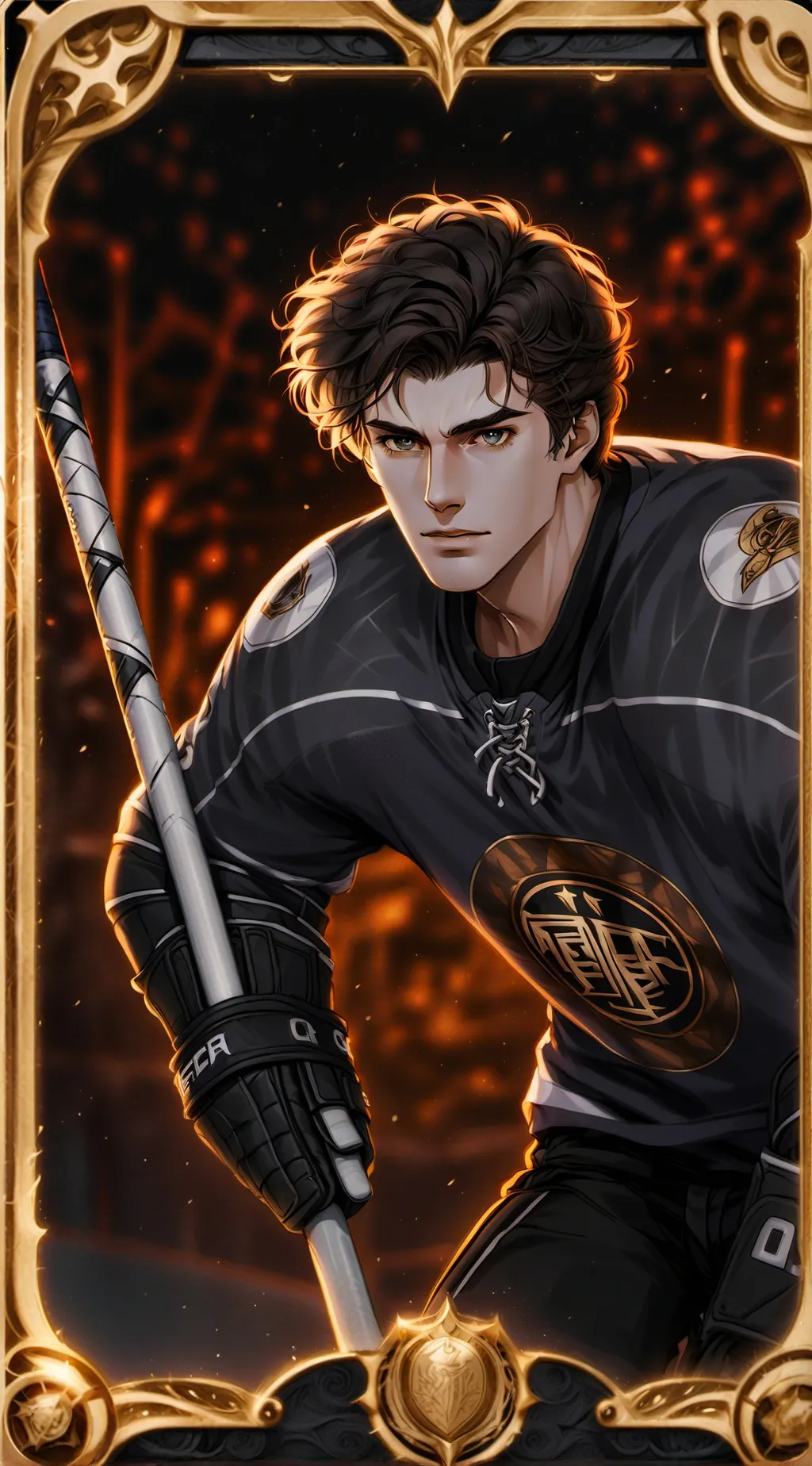 ai character: Hunter Alicain background