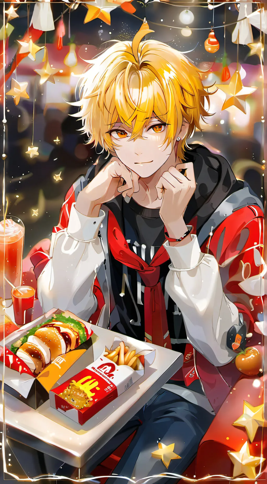 ai character: Nicholas  background