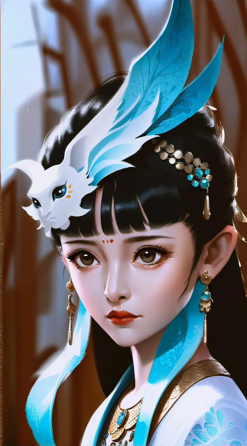 ai character: 💓Lorena 💖 background