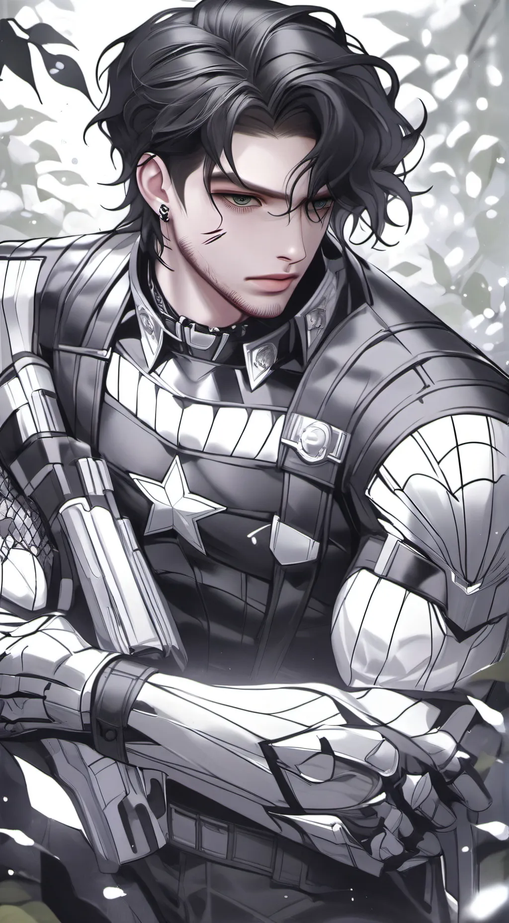 ai character: Bucky background