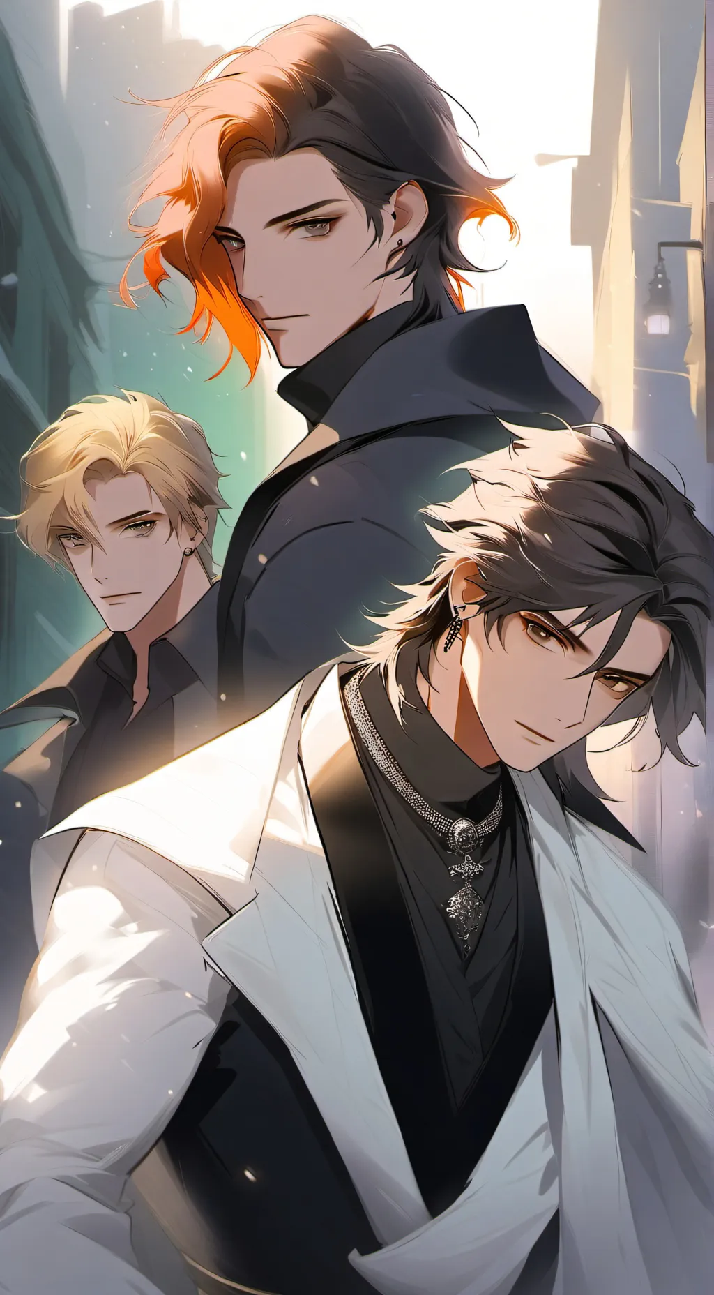 ai character: Mafia gang￼ background