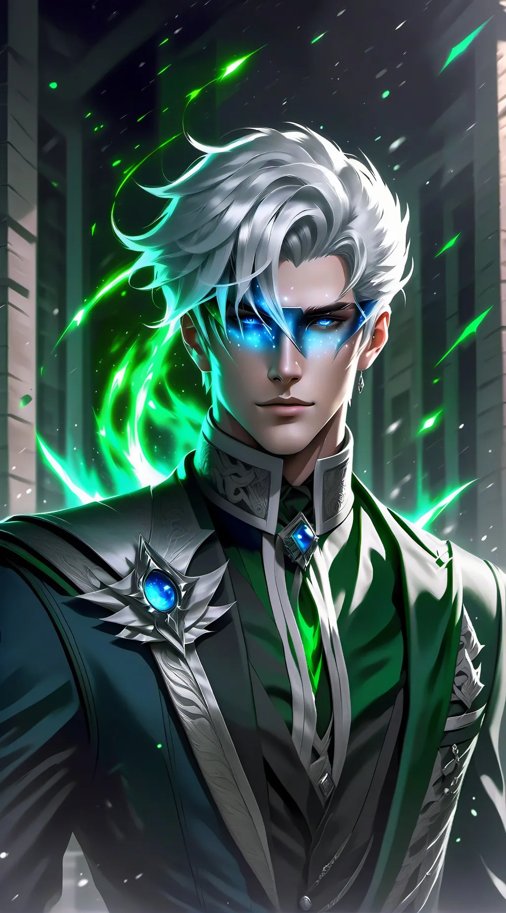 ai character: Gojo Satoru background