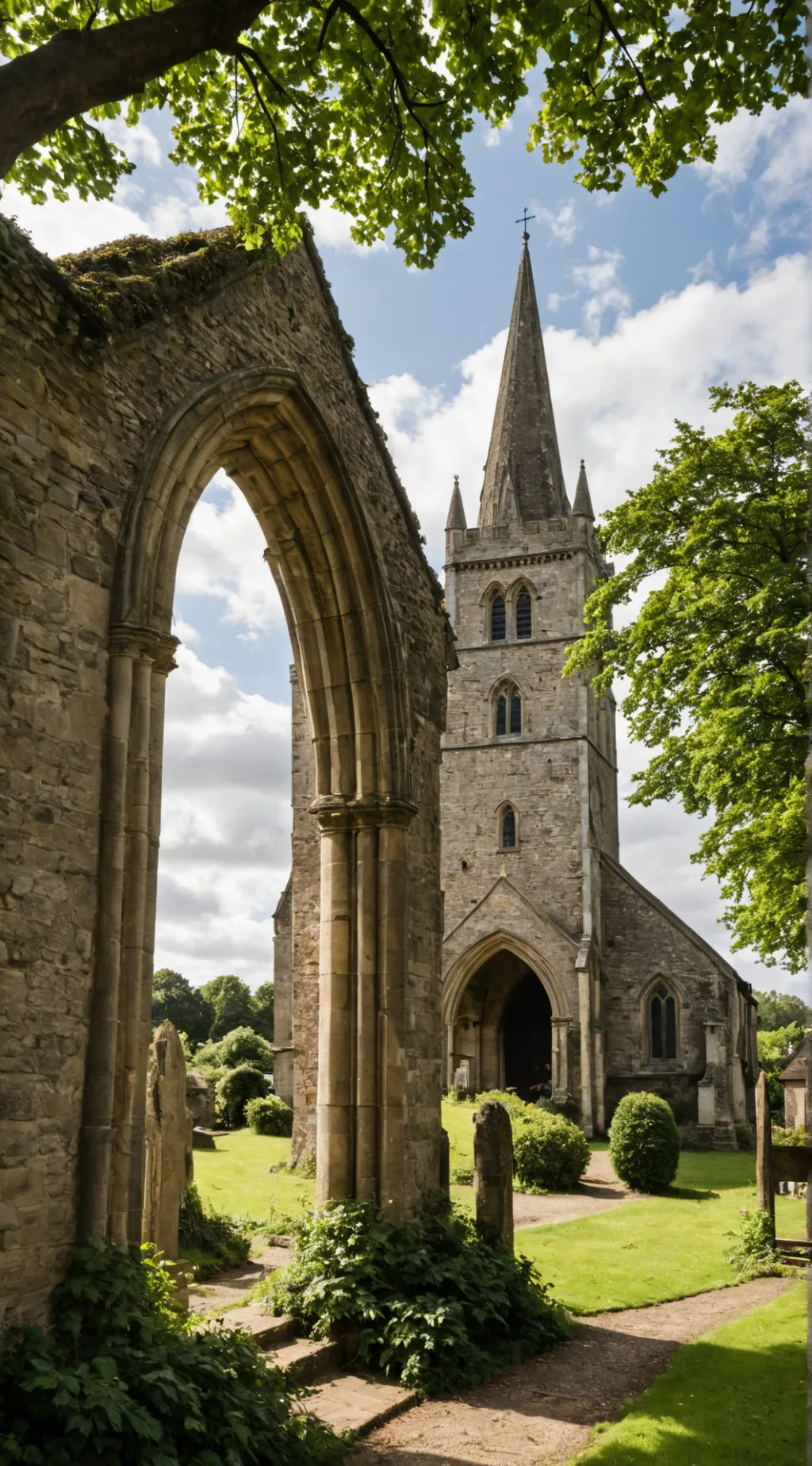 ai character: The House of God  background