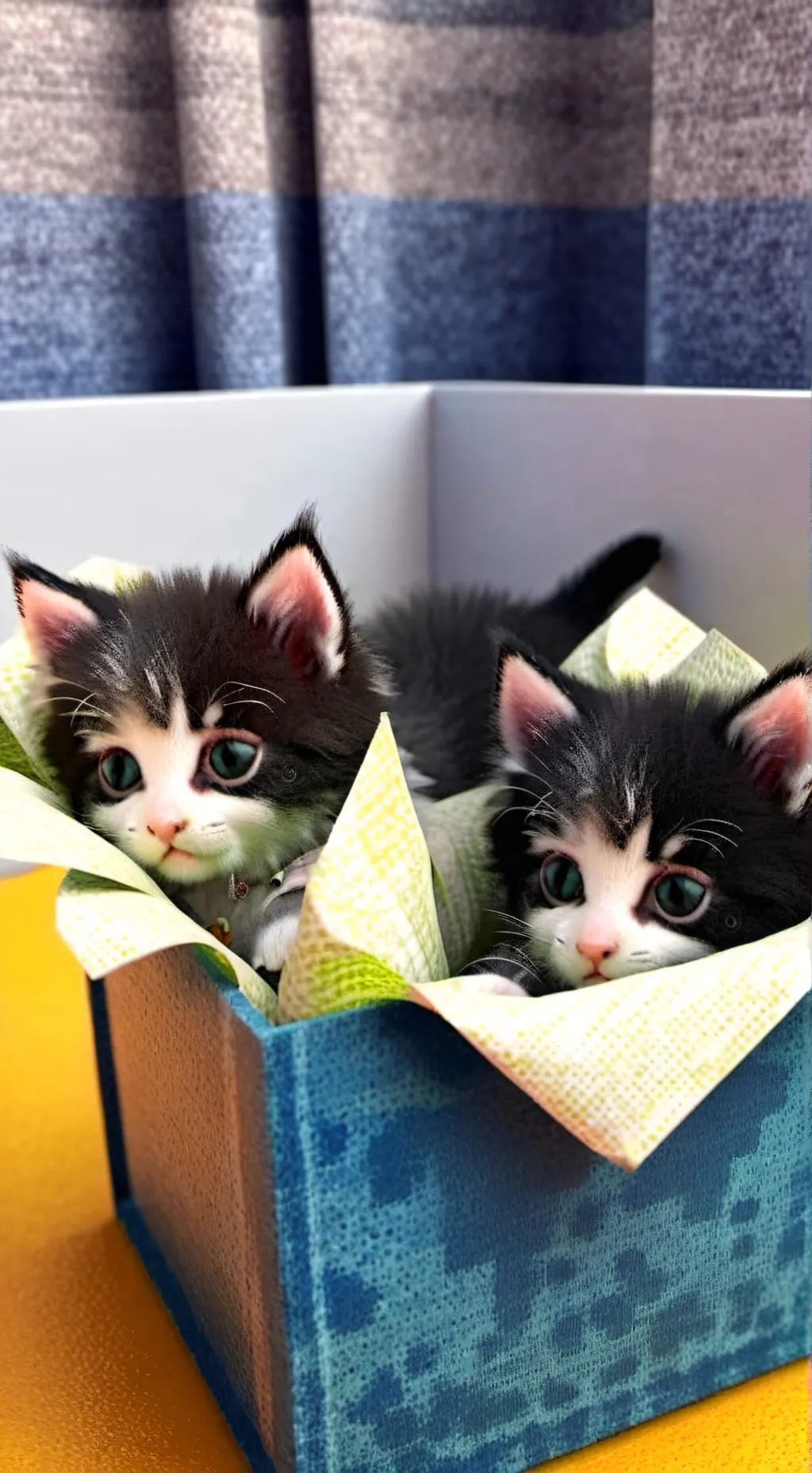 ai character: kitty :D background