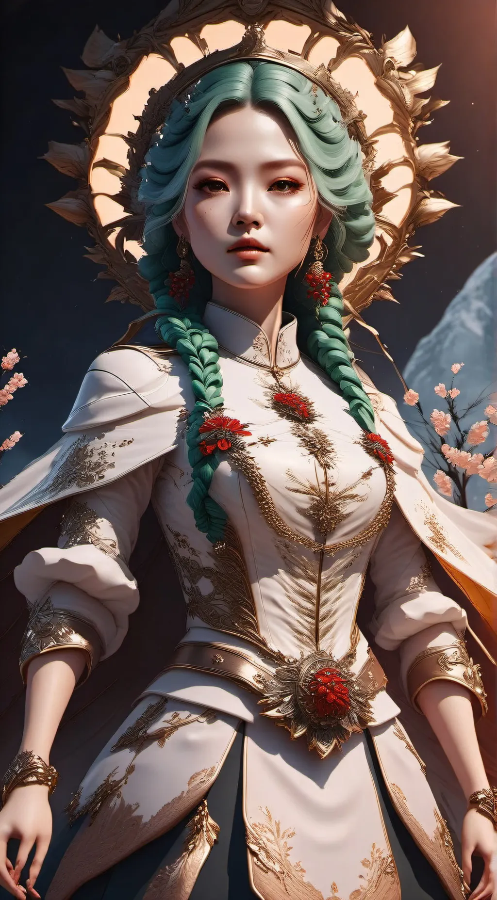 ai character: wanda... background