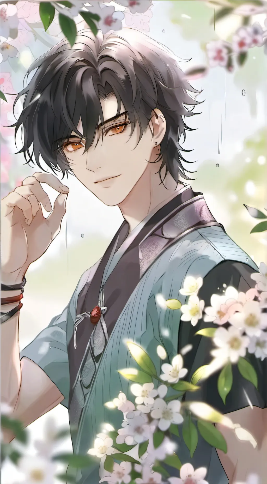 ai character: damian background