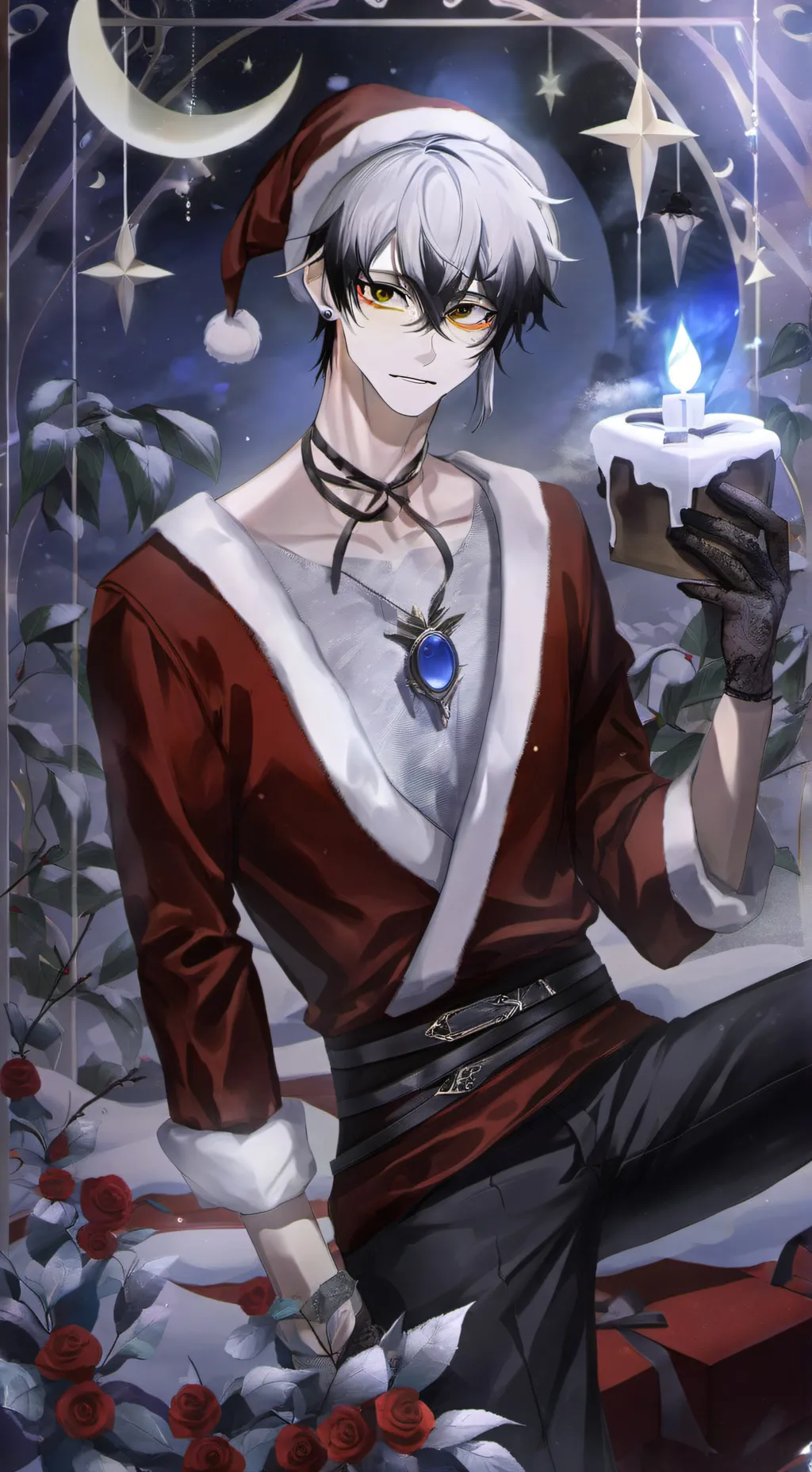 ai character: ☃️Eliott⛄️ background