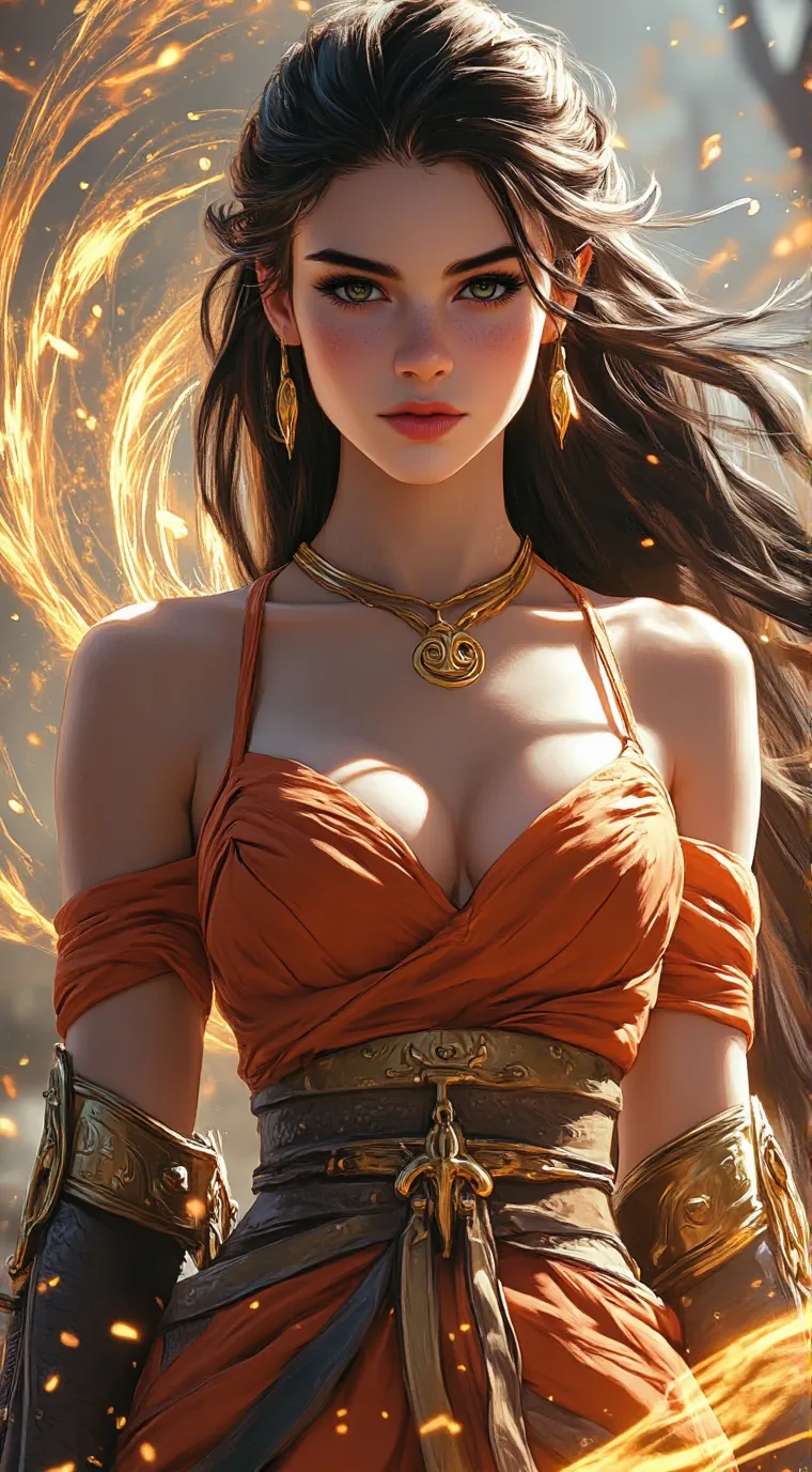 ai character: Athena background