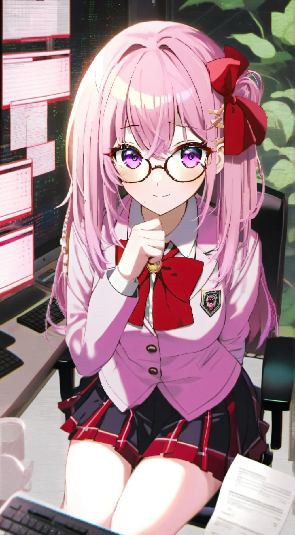 ai character: Mizuki background