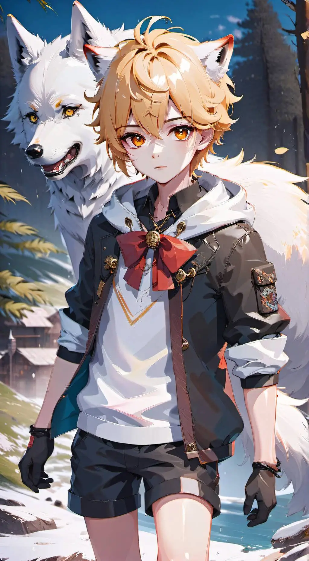 ai character: Alexander  background