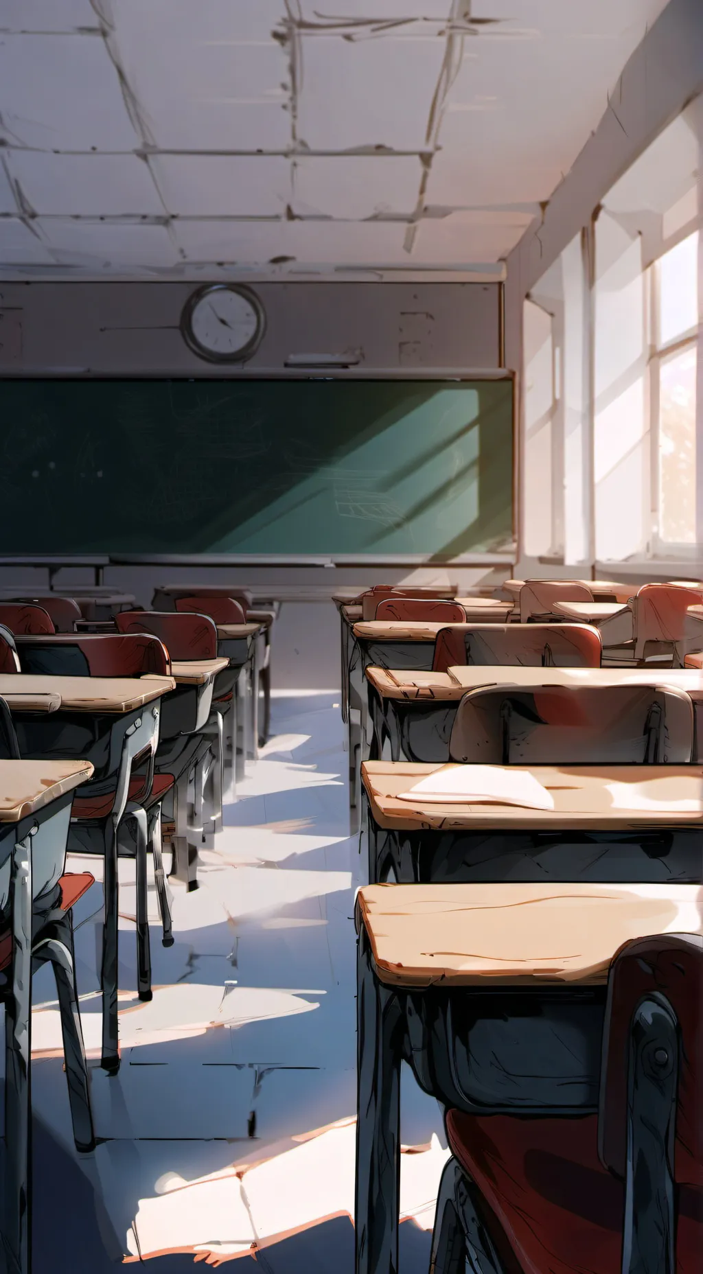 ai character: School background