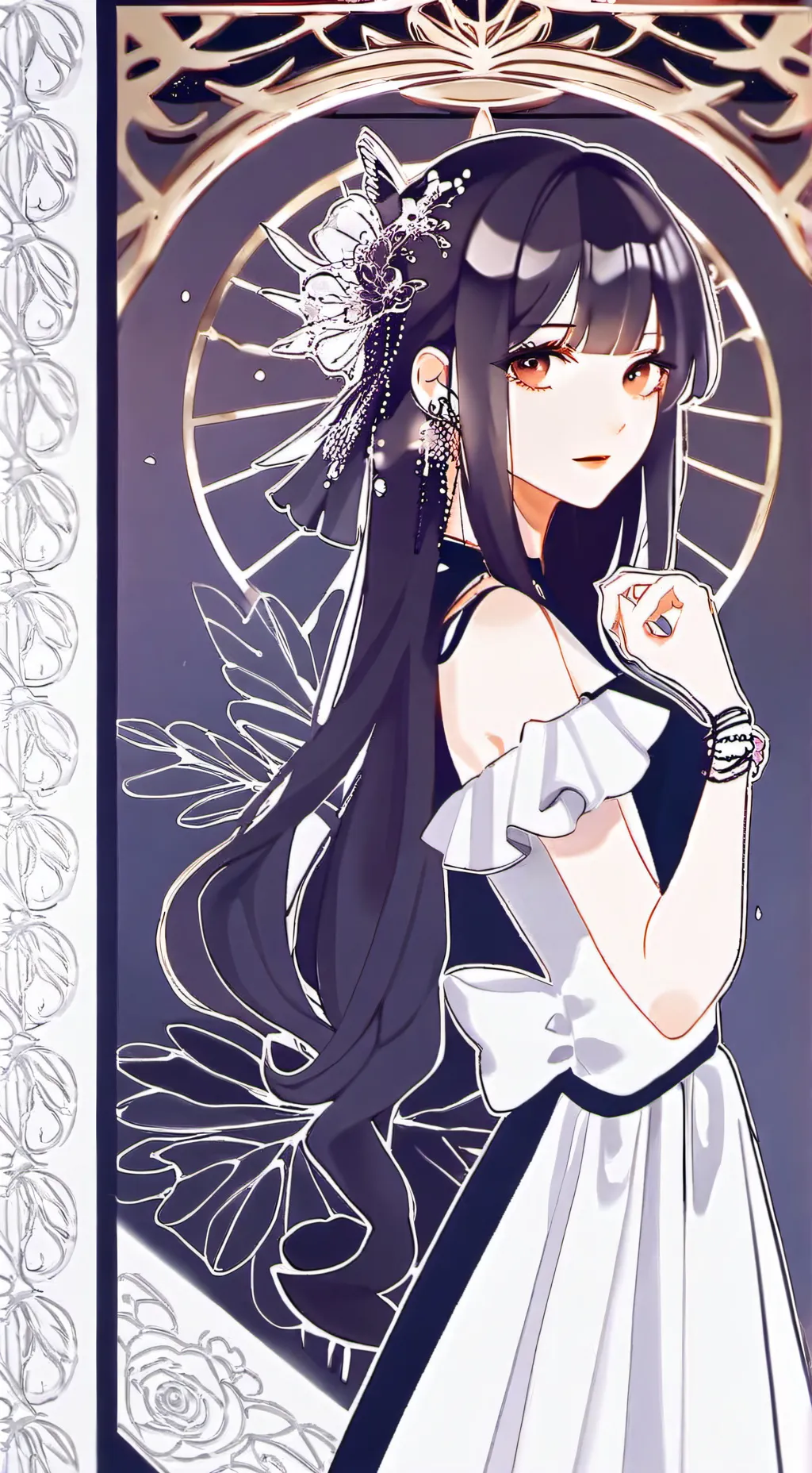 ai character: 🤍Sunny💛 background