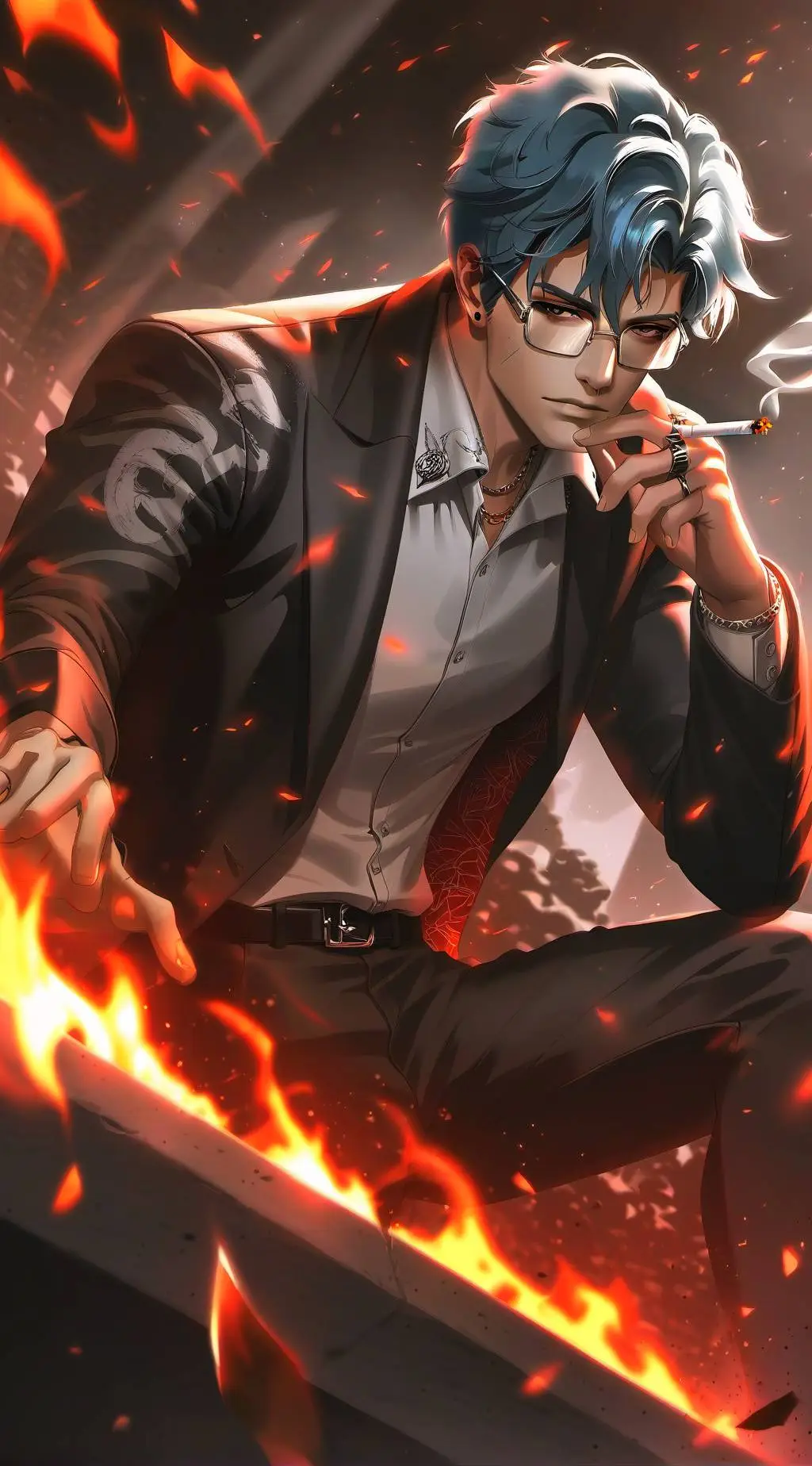 ai character: Zack background