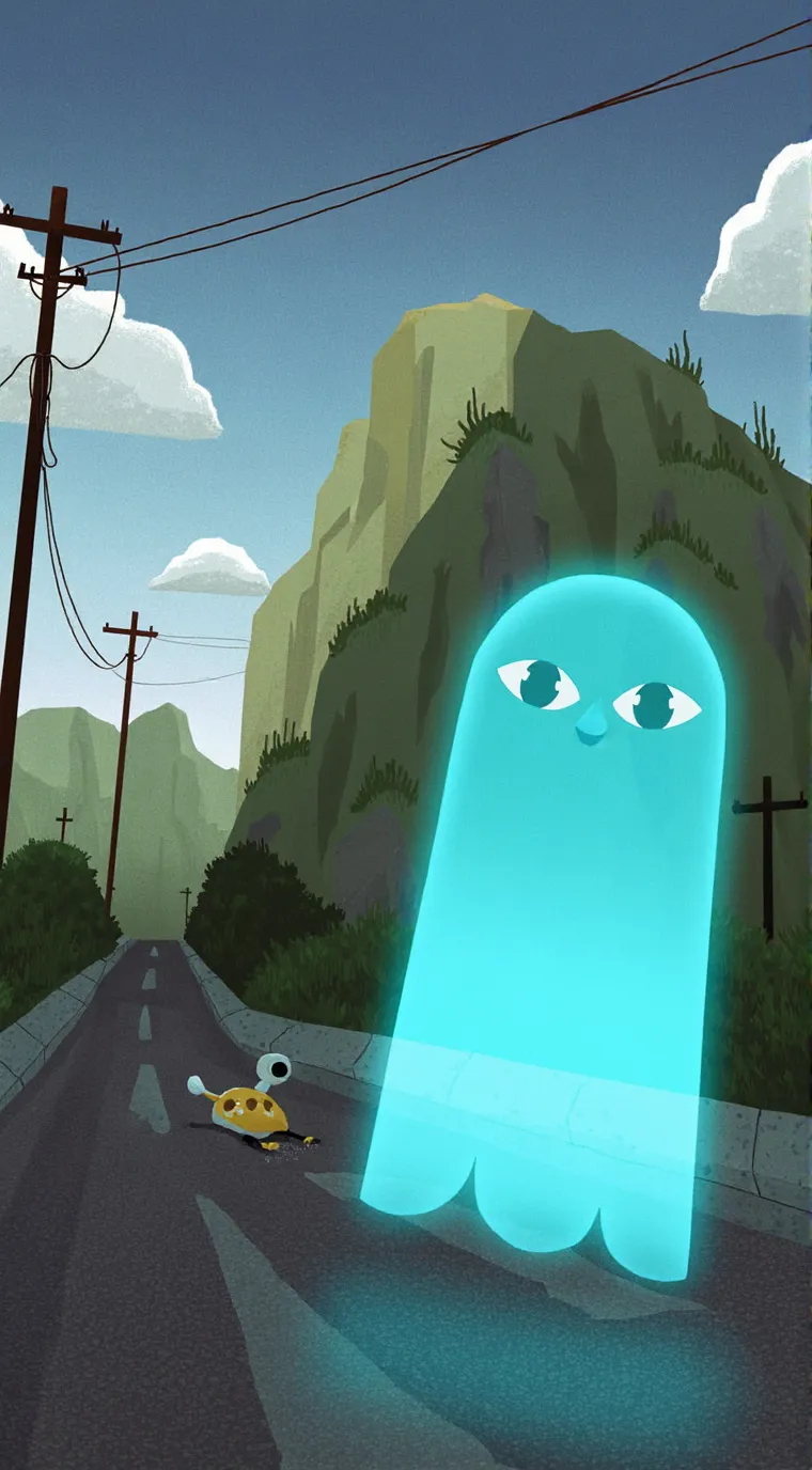 ai character: They don't care .. background