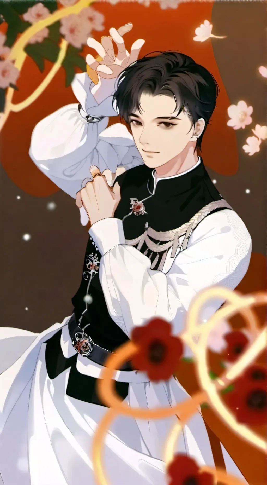 ai character: andre background