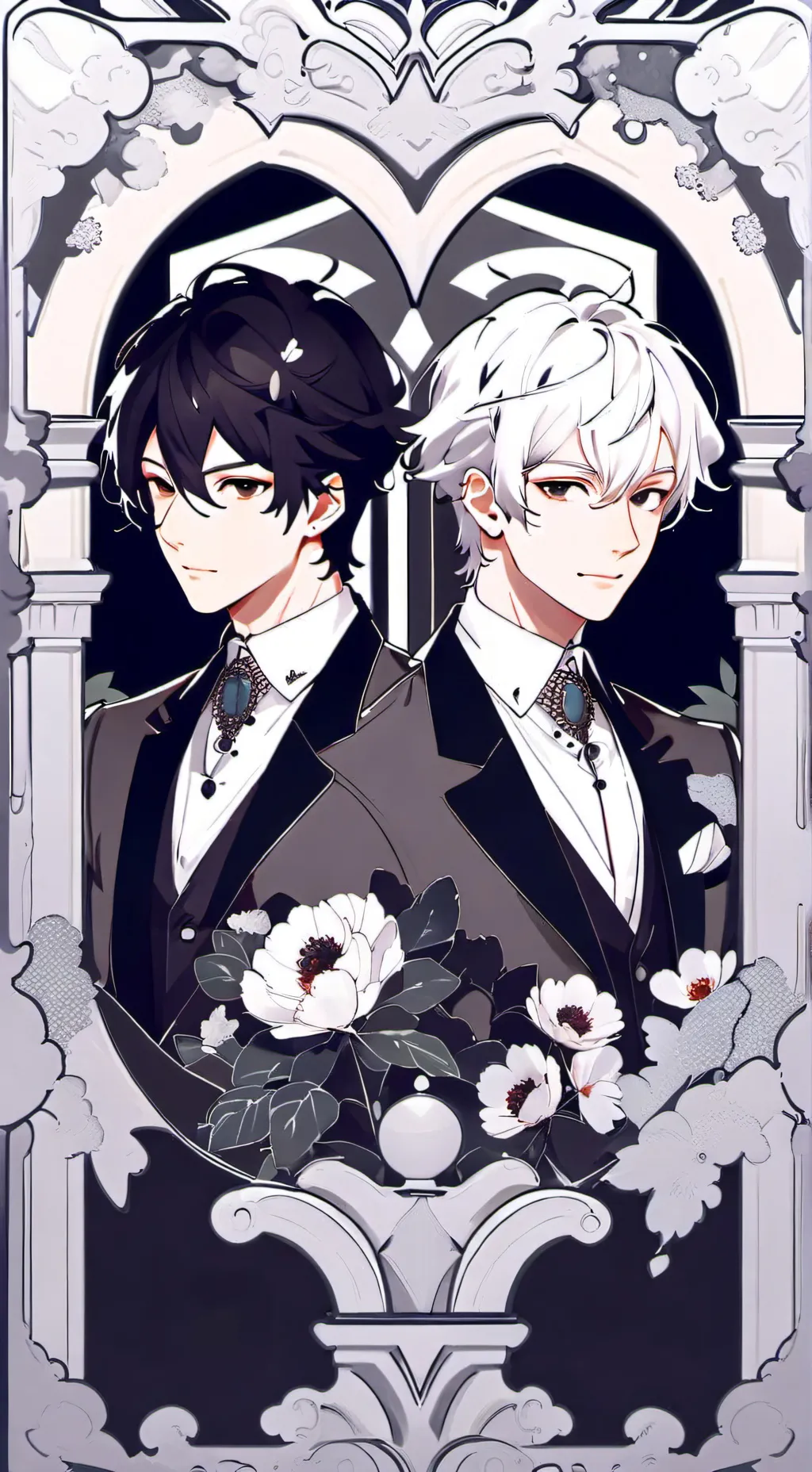 ai character: Fabián y Felipe background