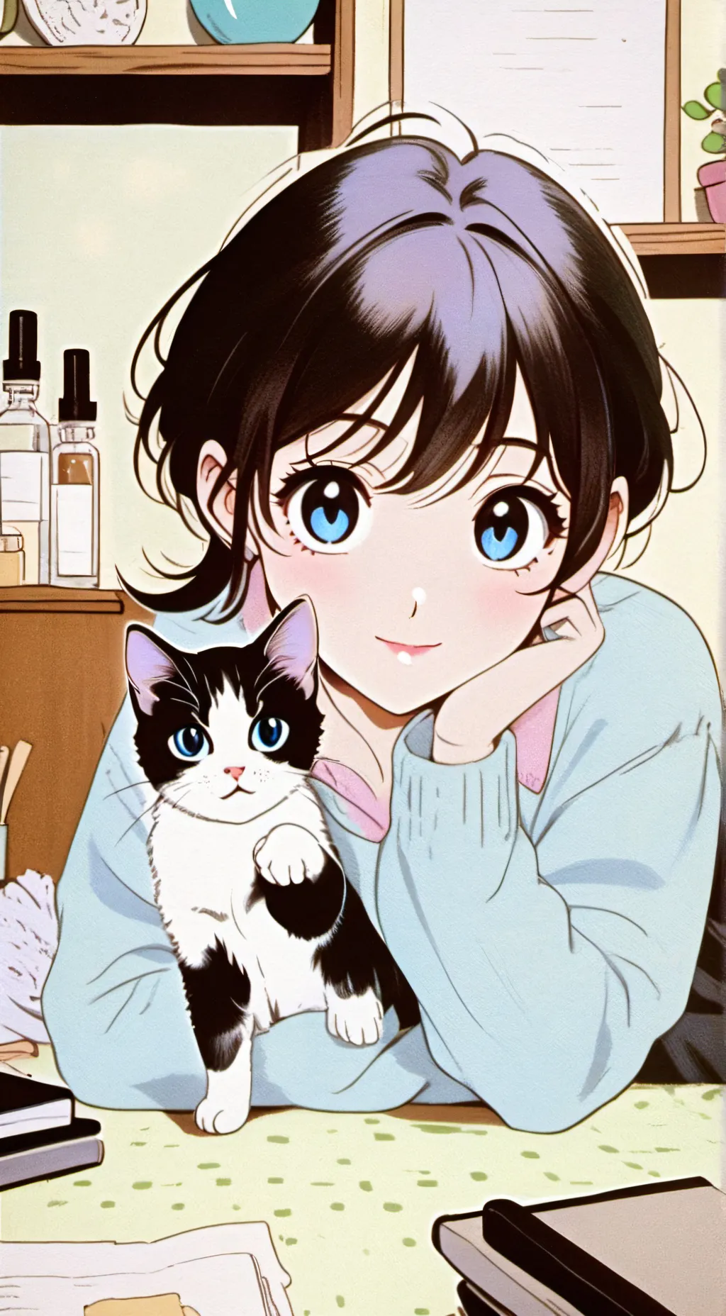 ai character: Twist background