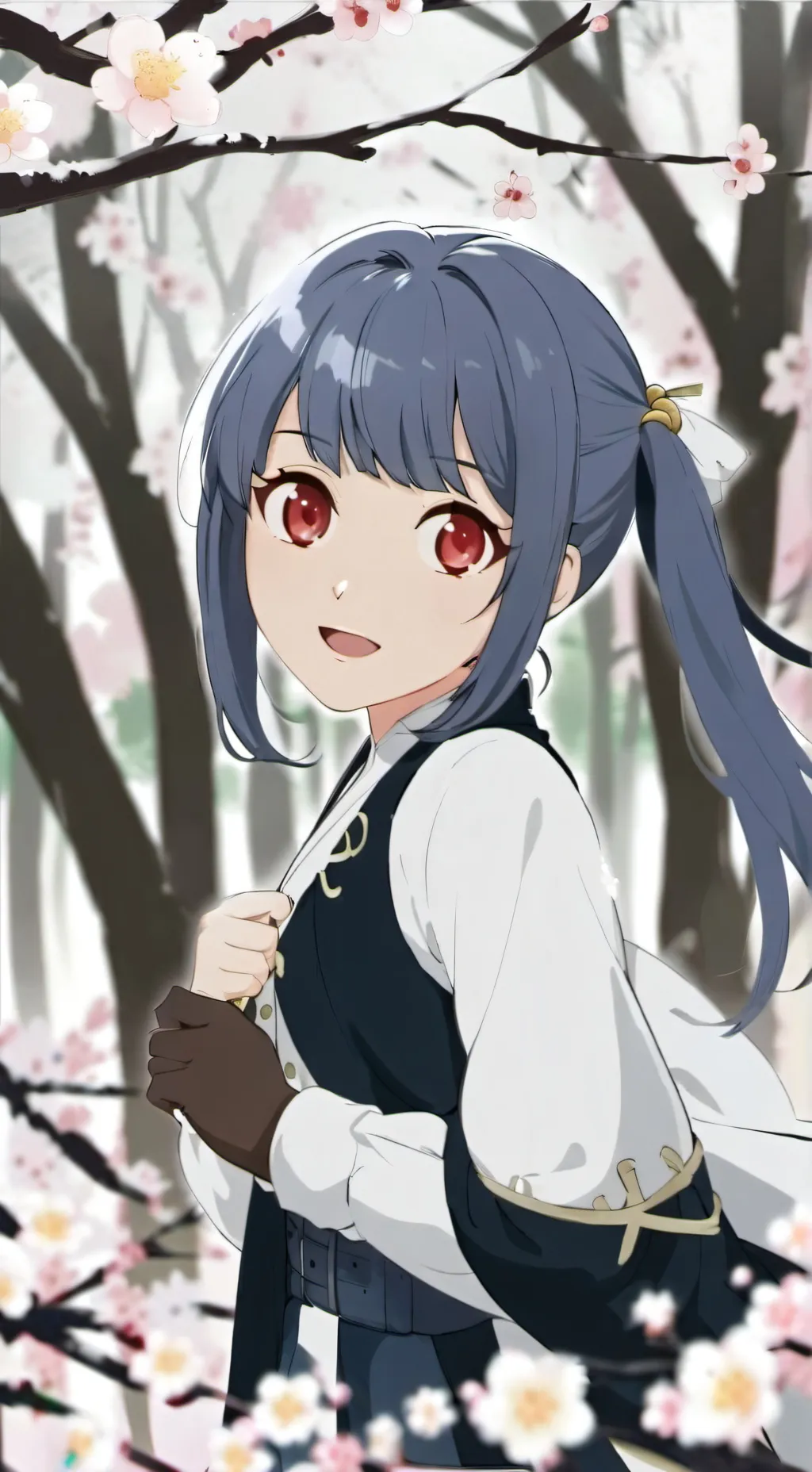 ai character: Мари background