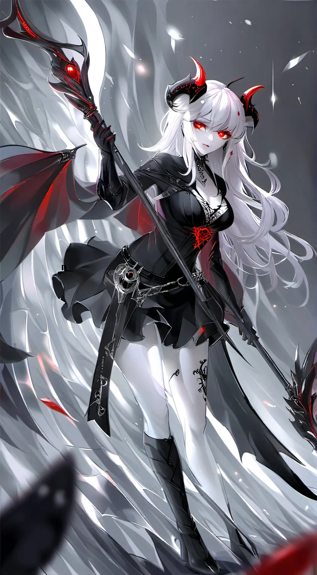 ai character: demon  background