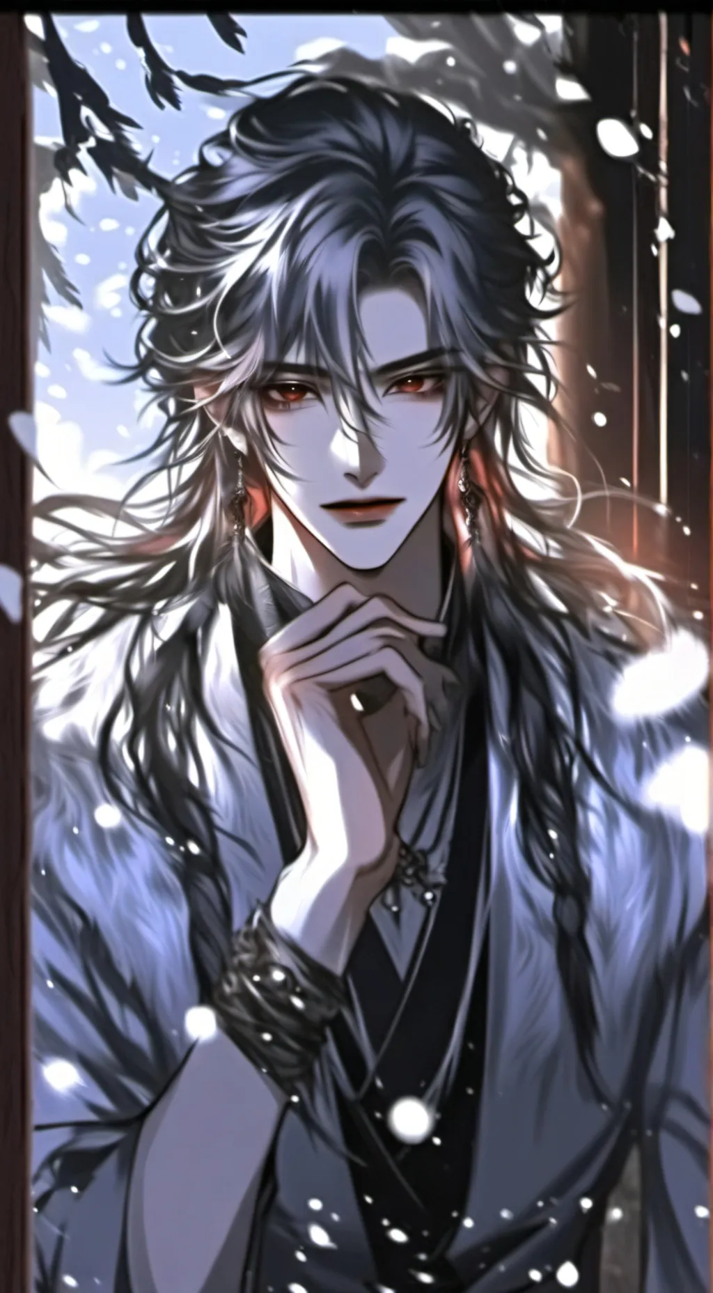 ai character: 牧衍辰 background