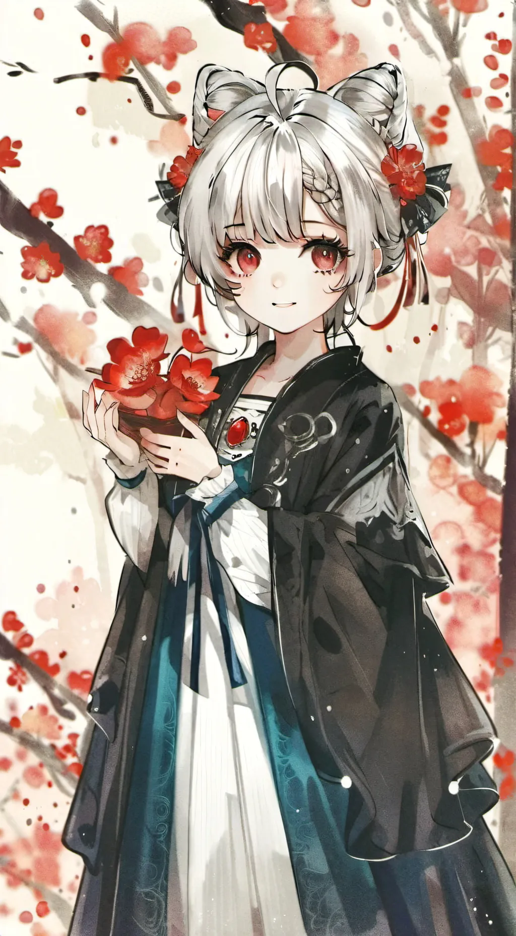 ai character: counting to 100 background