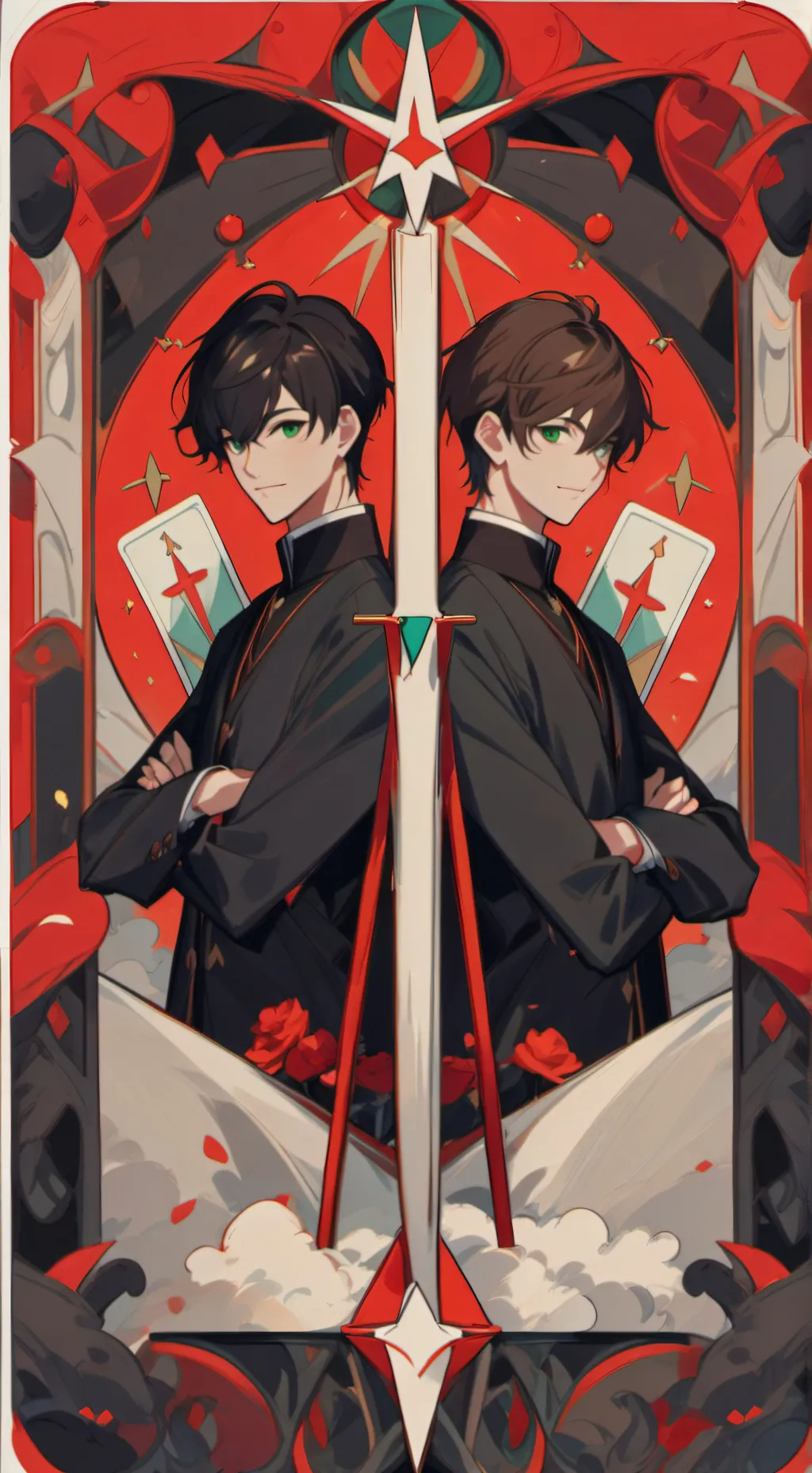 ai character: Damien and Jacob background