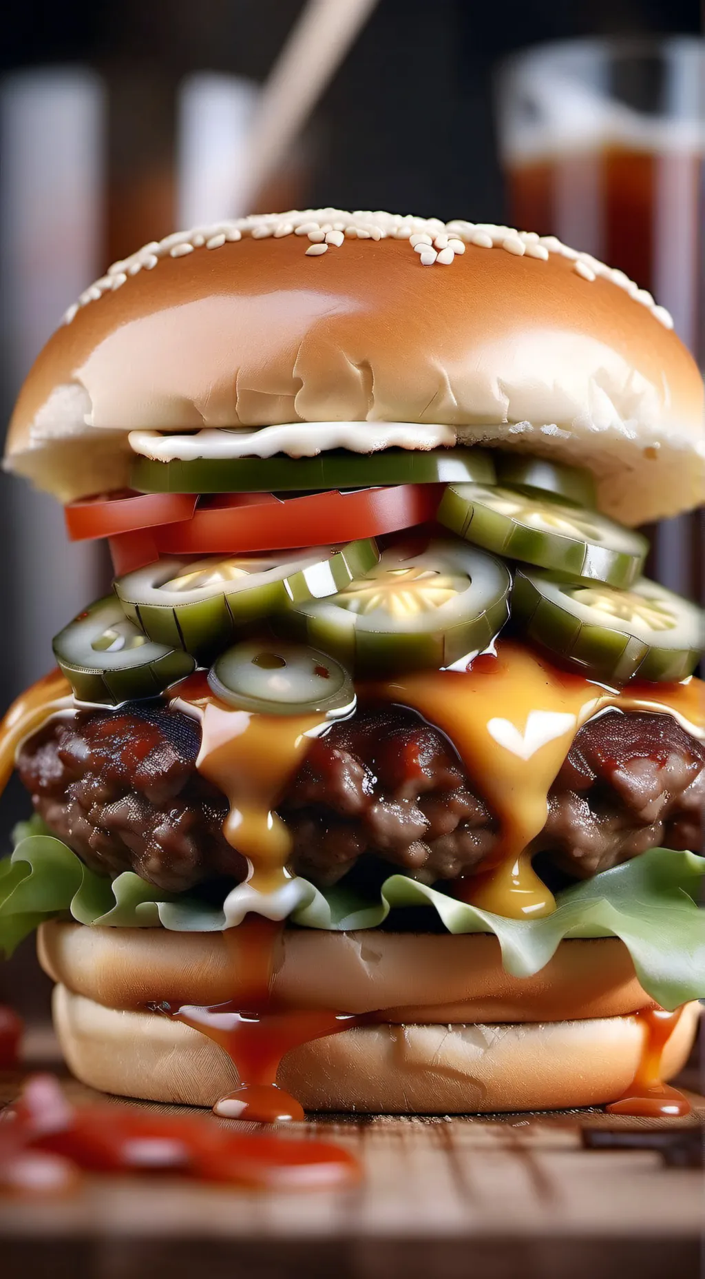 ai character: demon burger 2.0 background